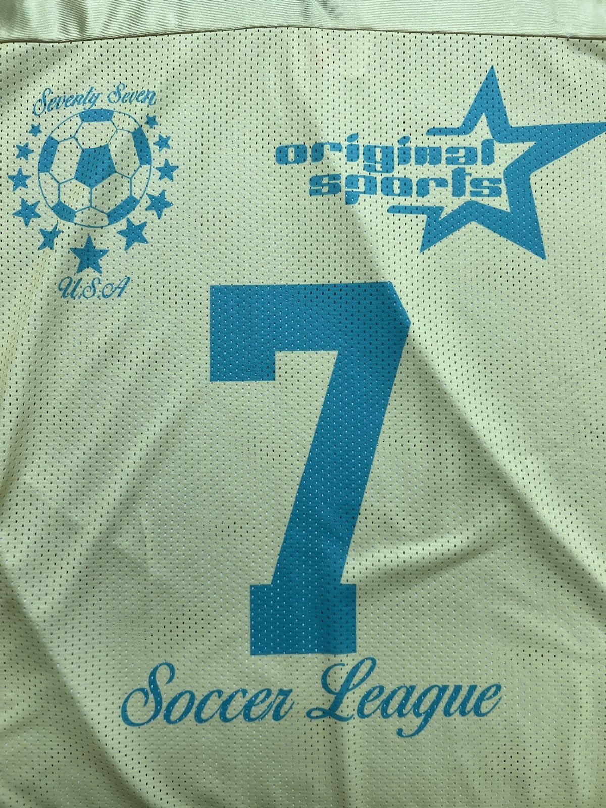 Urban Outfitters Soccer Jersey Yellow/Green Size US L / EU 52-54 / 3 - 2 Thumbnail