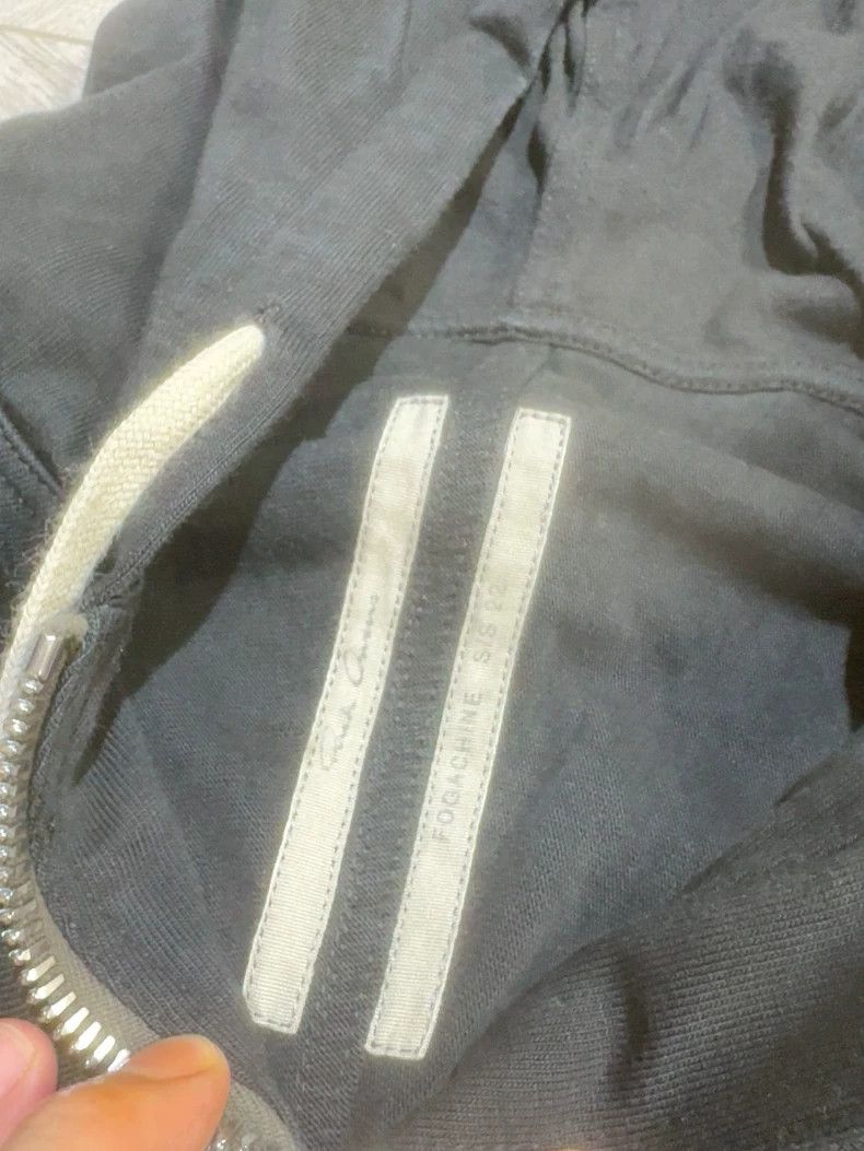 Rick Owens rick owens Main Line Short Wide Zip Hoodie Size US M / EU 48-50 / 2 - 3 Thumbnail