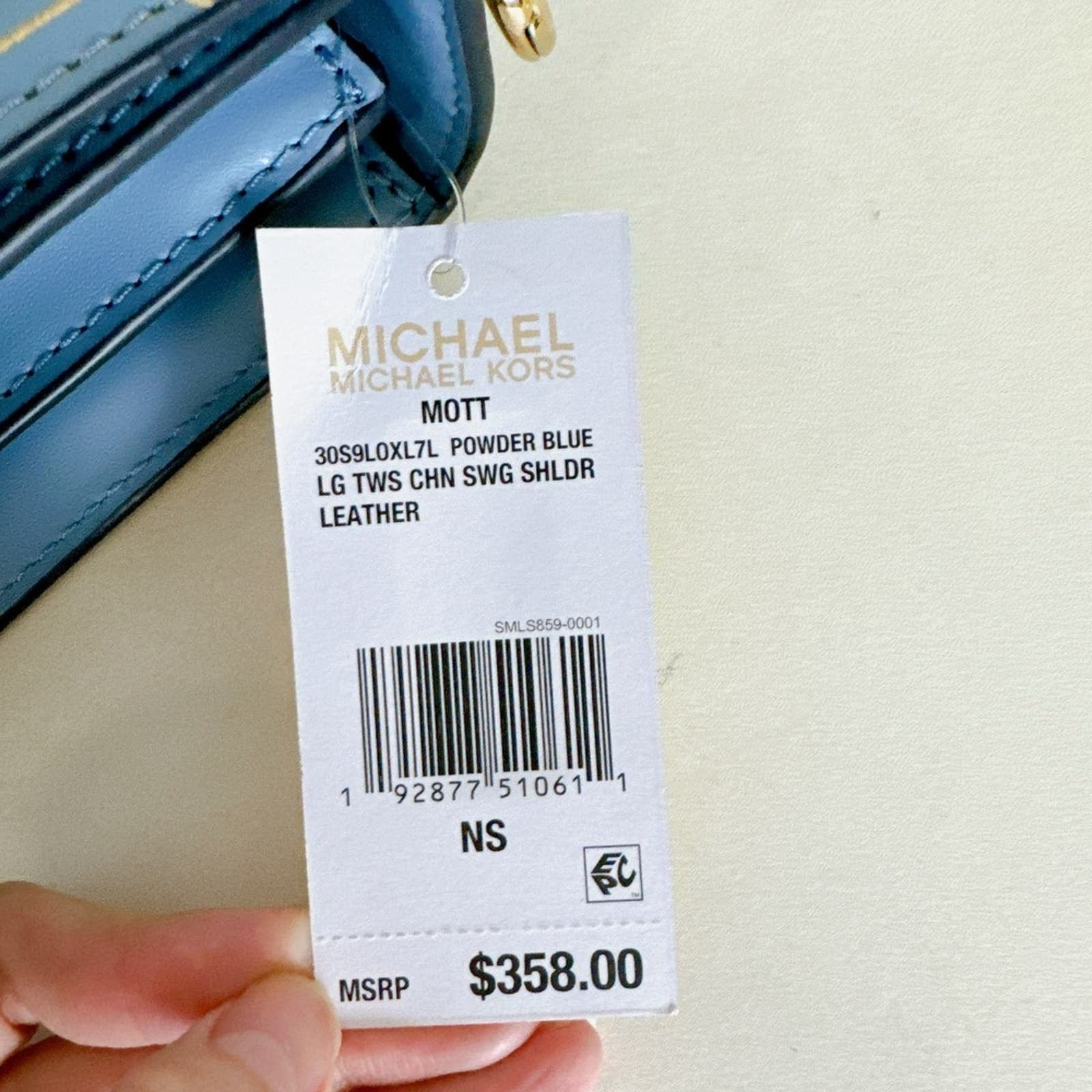Michael Kors Michael Kors 30S9LOXL7L Sloan Editor Medium Leather Shoulder Size ONE SIZE - 7 Thumbnail
