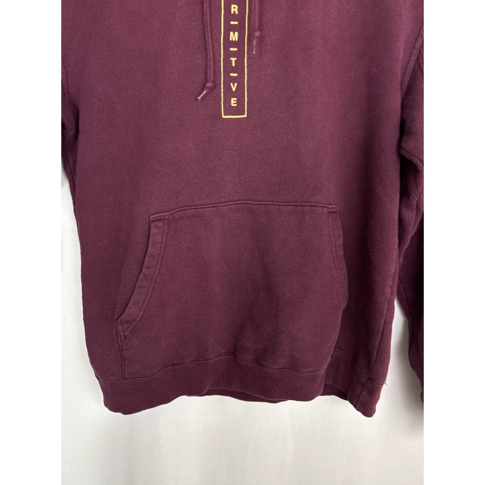 Primitive Primitive Mens Medium Maroon Pullover Hoodie Flower Asian Characters Size US M / EU 48-50 / 2 - 5 Thumbnail