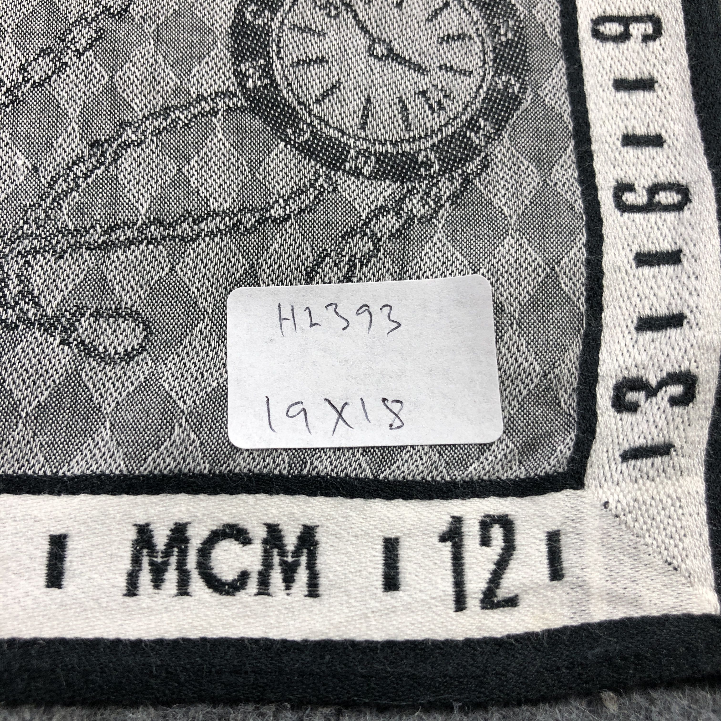MCM MCM Monogram Handkerchief Neckerchief Bandana H2393 Size ONE SIZE - 6 Thumbnail