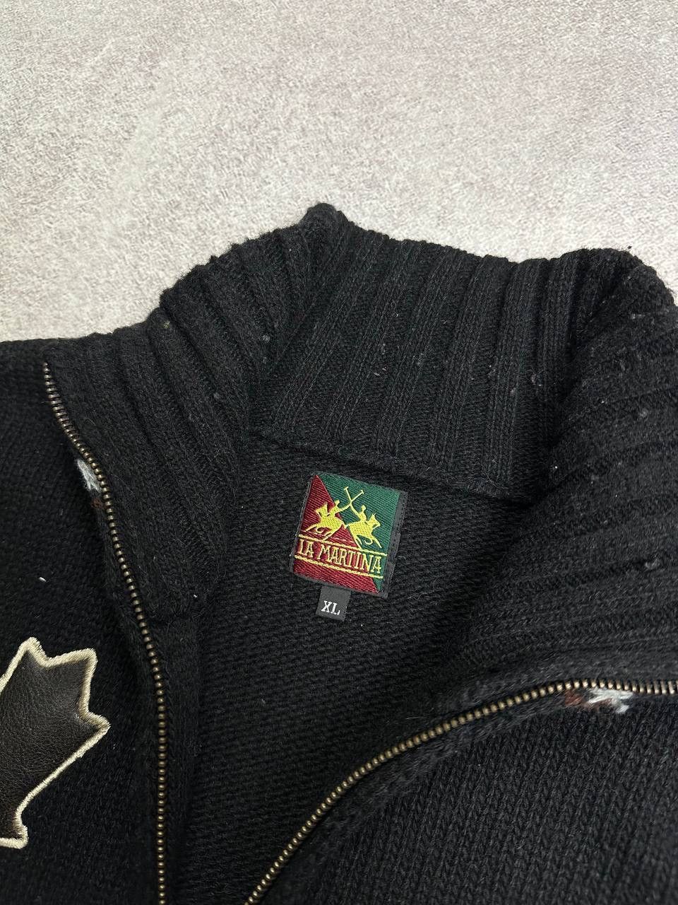 La Martina Vintage La Martina Canada Polo Team Y2K Knit Zip Sweater XL Size US XL / EU 56 / 4 - 7 Thumbnail