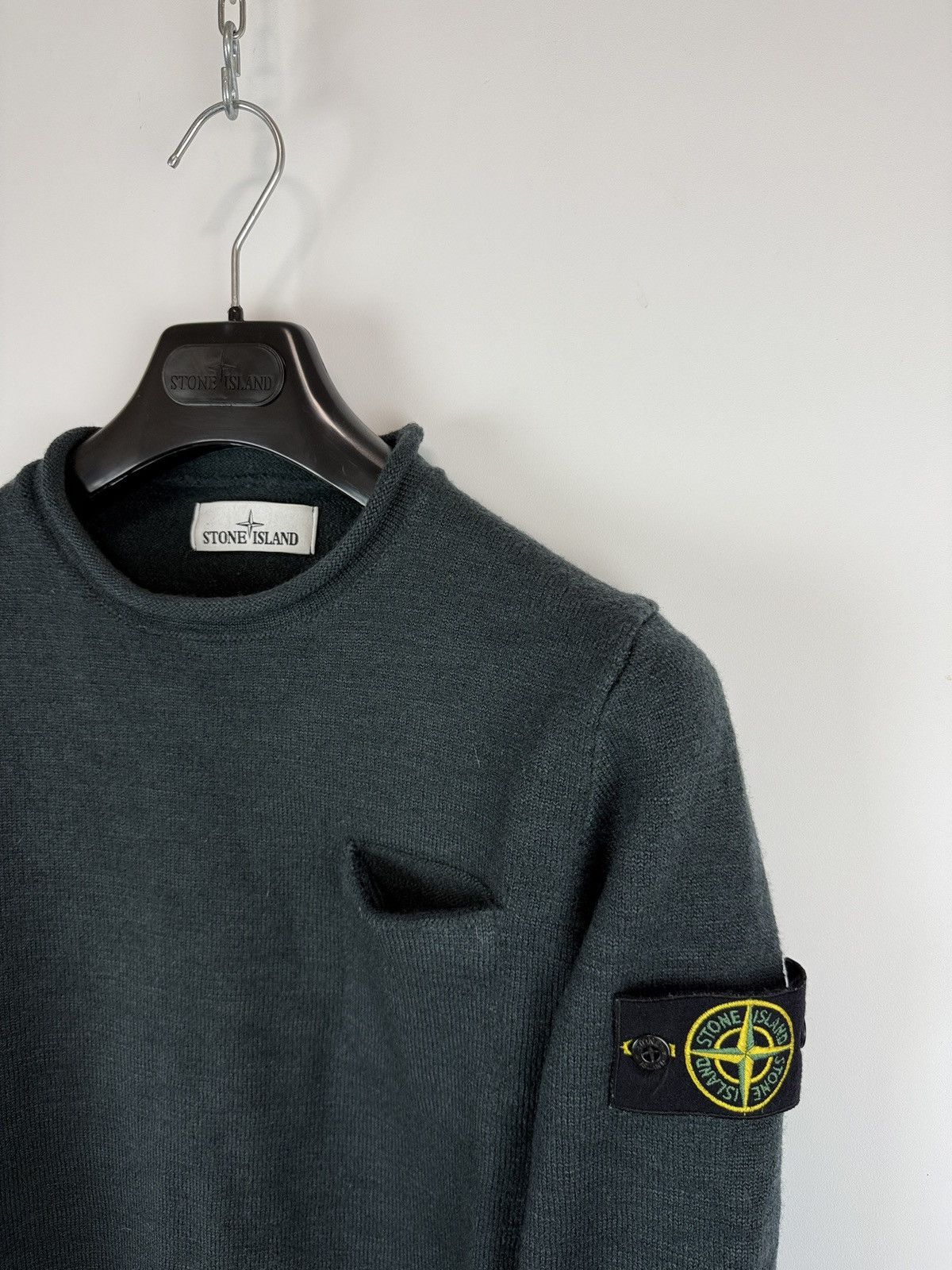 Stone Island Grey Stone Island sweater Size US S / EU 44-46 / 1 - 2 Thumbnail