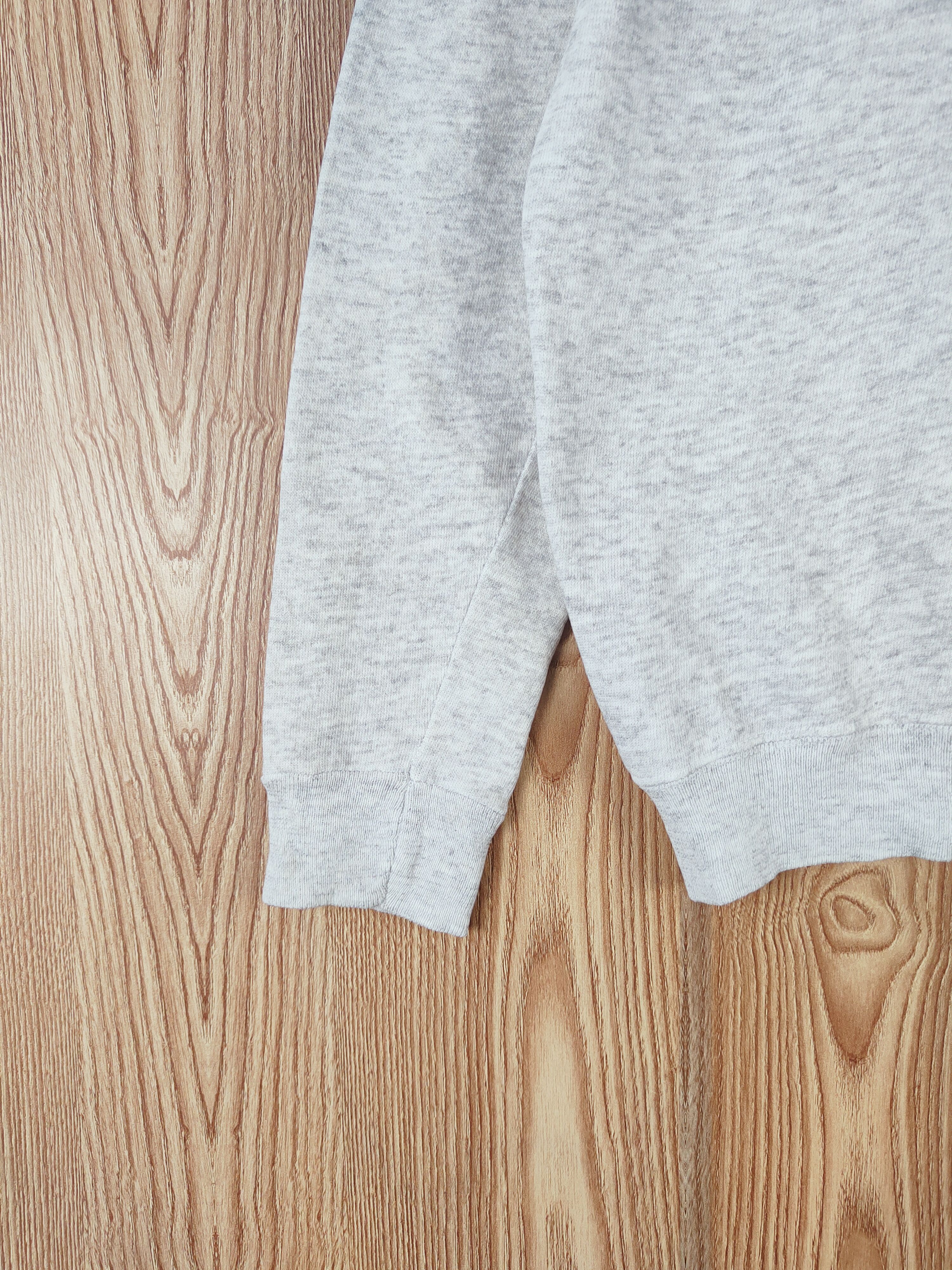 Hanes × Vintage Hanes made in usa vintage plain Gray Sweatshirts #W465 Size US S / EU 44-46 / 1 - 4 Thumbnail
