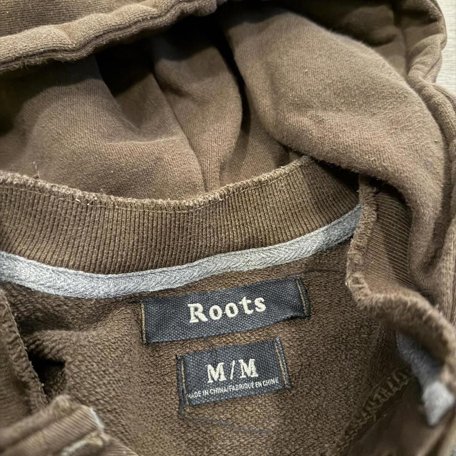 Roots Vintage roots quarter button after hood hoodie M 00s Size US M / EU 48-50 / 2 - 8 Thumbnail