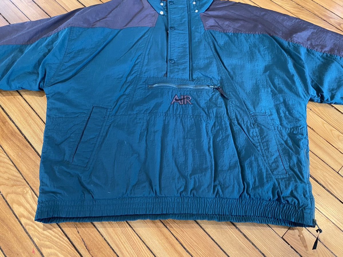 Nike Nike puffer pullover 3 quarter zip jacket coat vintage 1990s Size US XL / EU 56 / 4 - 4 Thumbnail