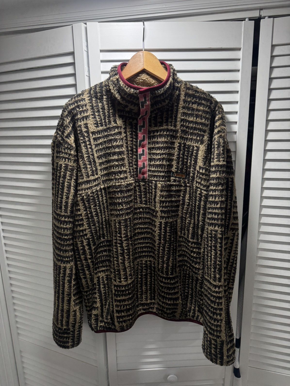 Kapital Kapital Hacksaw Block Fleece Pullover Size US XL / EU 56 / 4 - 1 Thumbnail