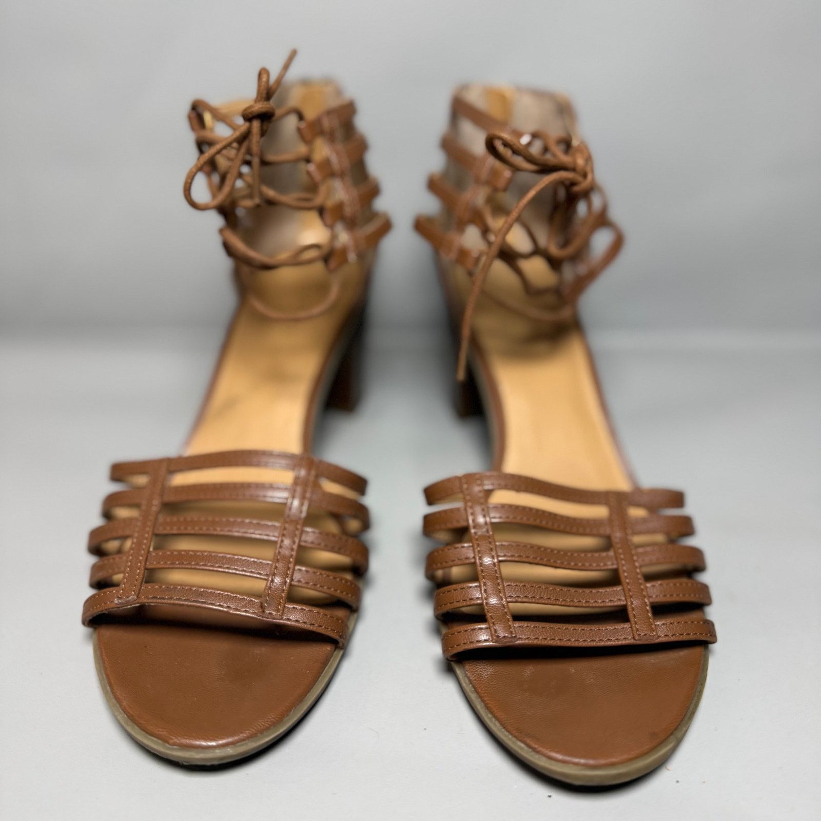 Franco Sarto Franco Sarto Henrika Lace Up High Heeled Sandal Size US 11 / IT 41 - 3 Thumbnail