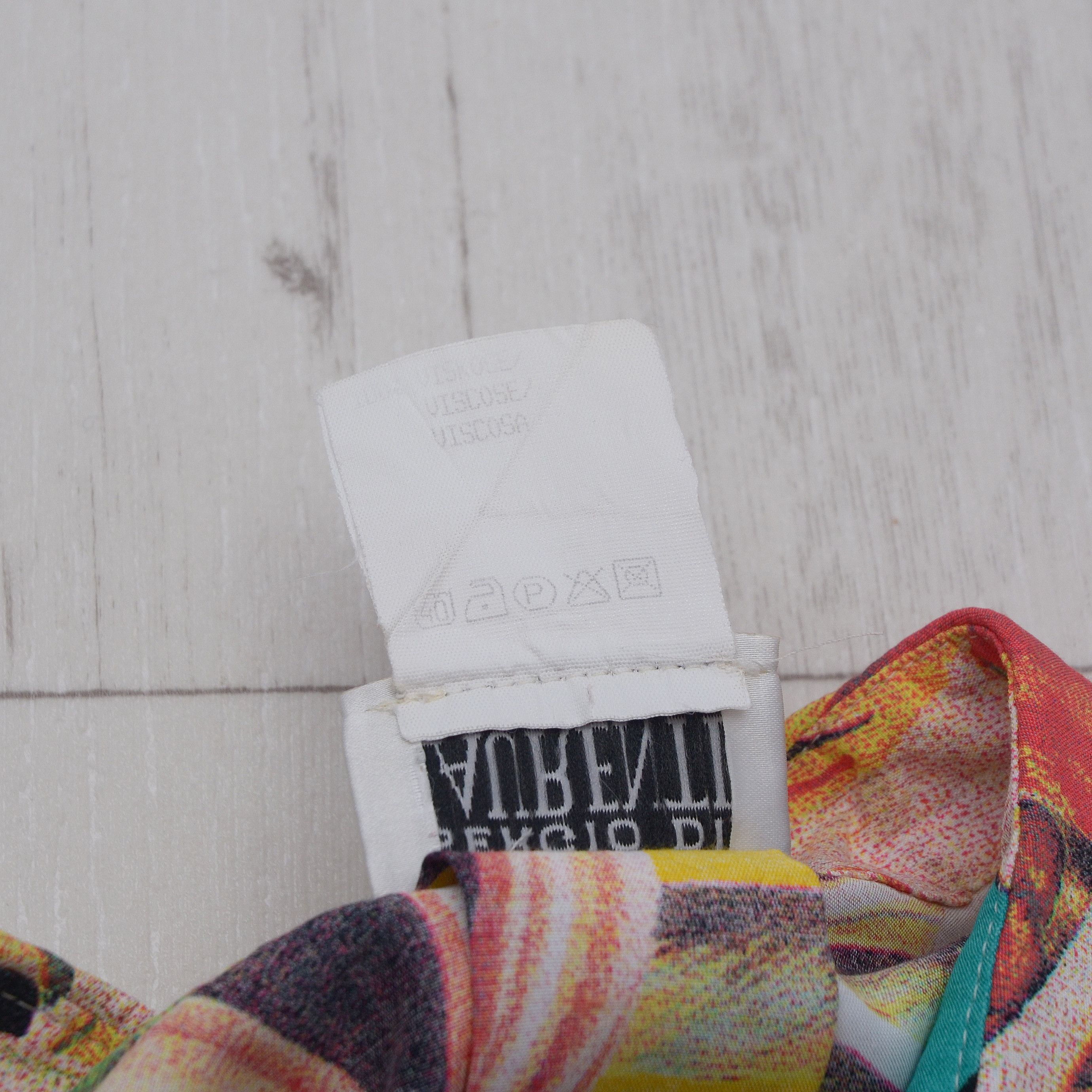 Designer × Vintage Vintage Sergio DI Llaurenti Hawaii Viscose Shirt Blouses Size M / US 6-8 / IT 42-44 - 8 Thumbnail