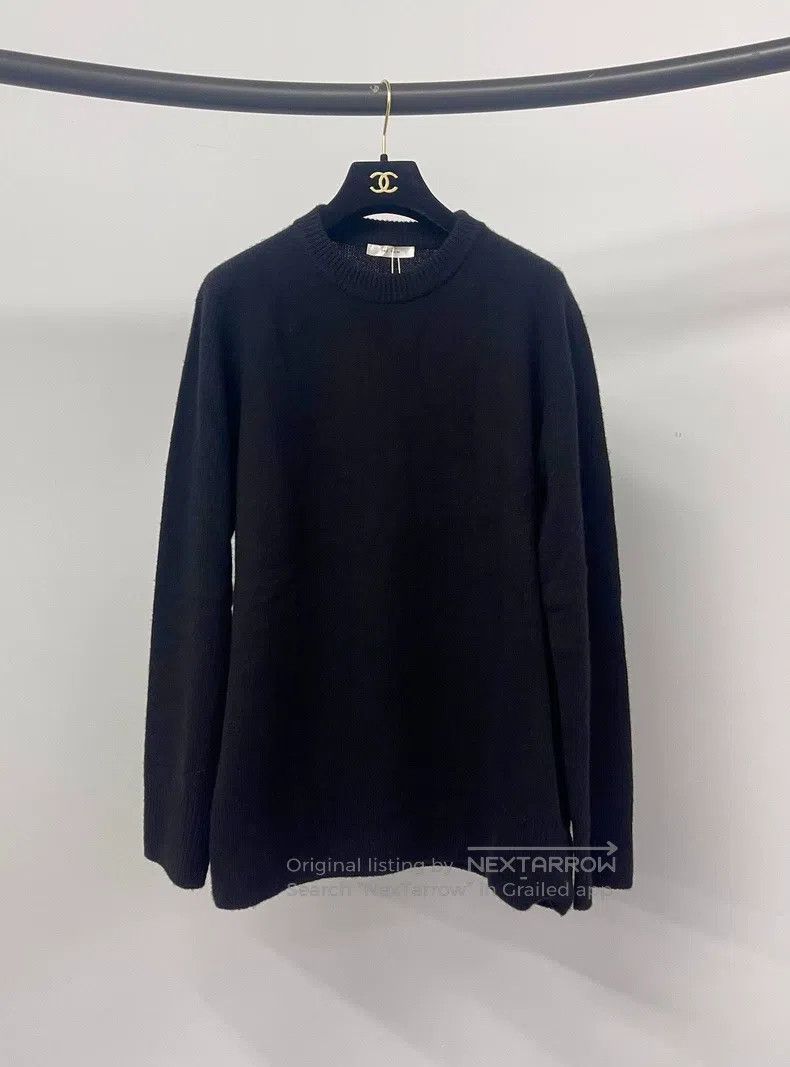 The Row The Row Classic black crewneck wool cashmere sweater Size XS / US 0-2 / IT 36-38 - 1 Thumbnail