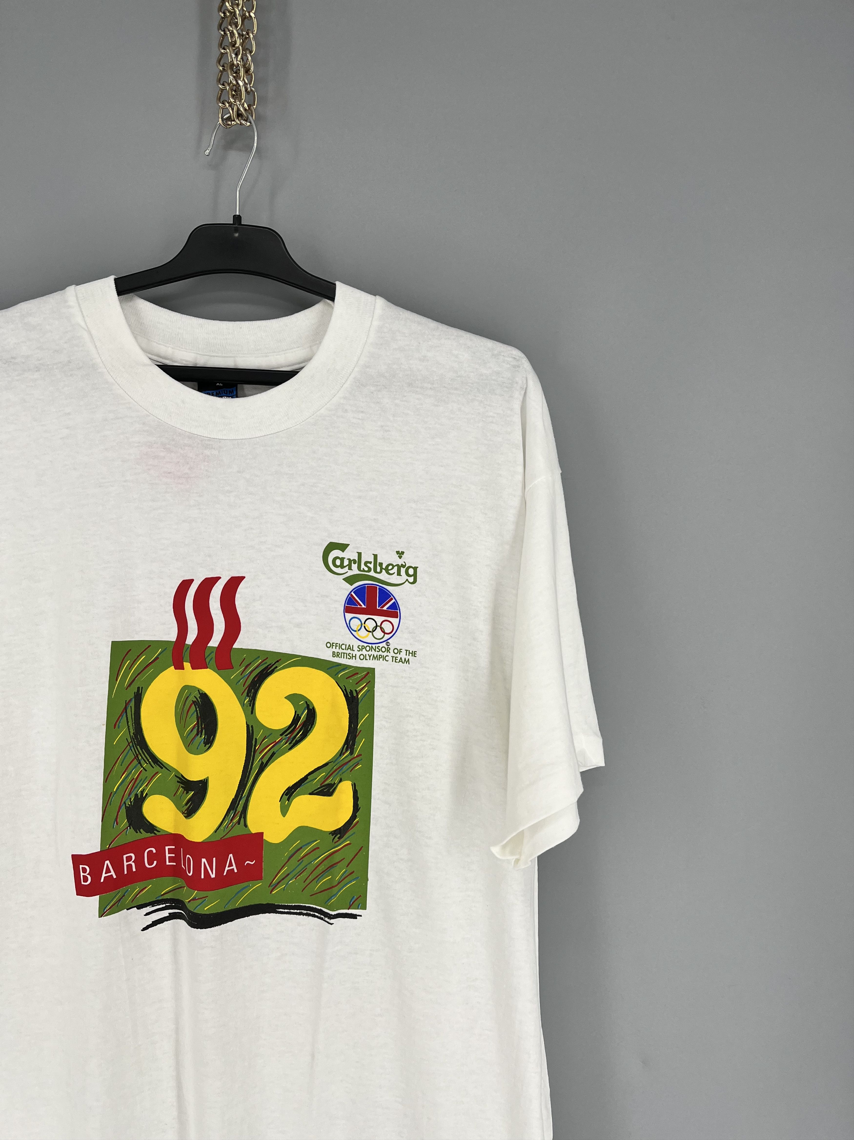 USA Olympics Screen Stars 1992 Olympic Vintage T-Shirt Cotton Men Size XL Size US XL / EU 56 / 4 - 5 Thumbnail