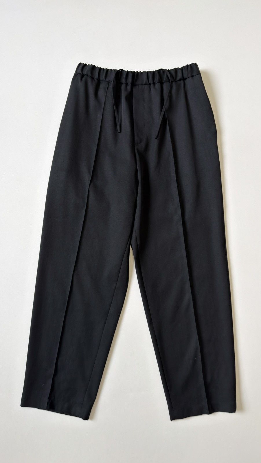 Jil Sander A/W 21 Wide Leg Black Wool Utility Trousers Size US 32 / EU 48 - 3 Thumbnail