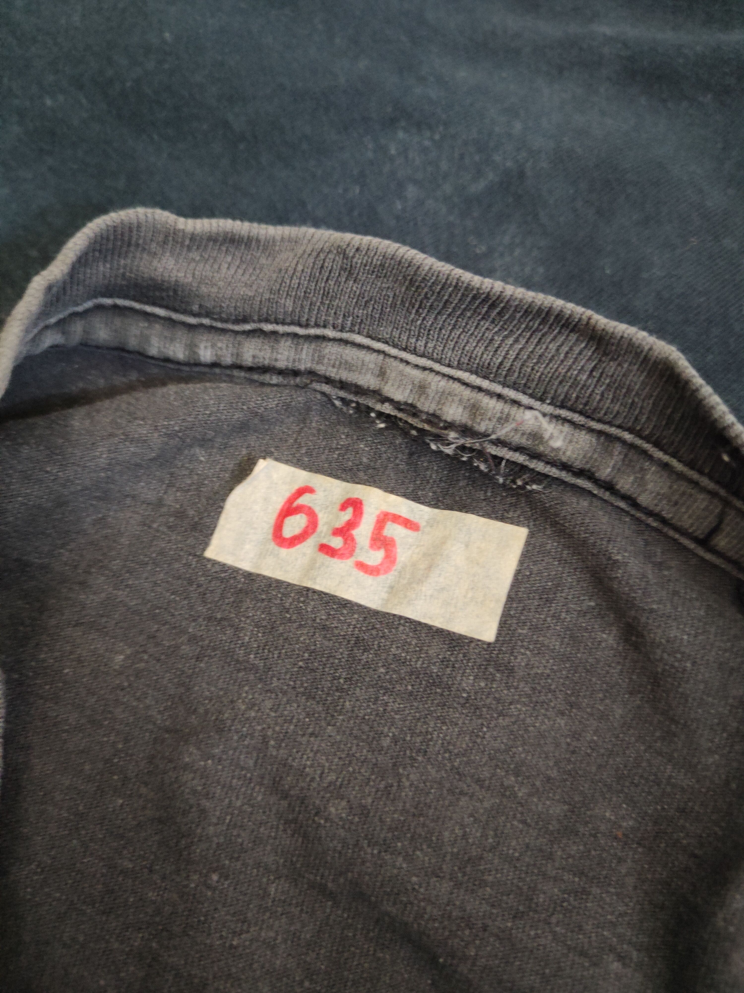 Japanese Brand DL columbus Black Faded Short Sleeve T-shirt #635 Size US M / EU 48-50 / 2 - 13 Thumbnail