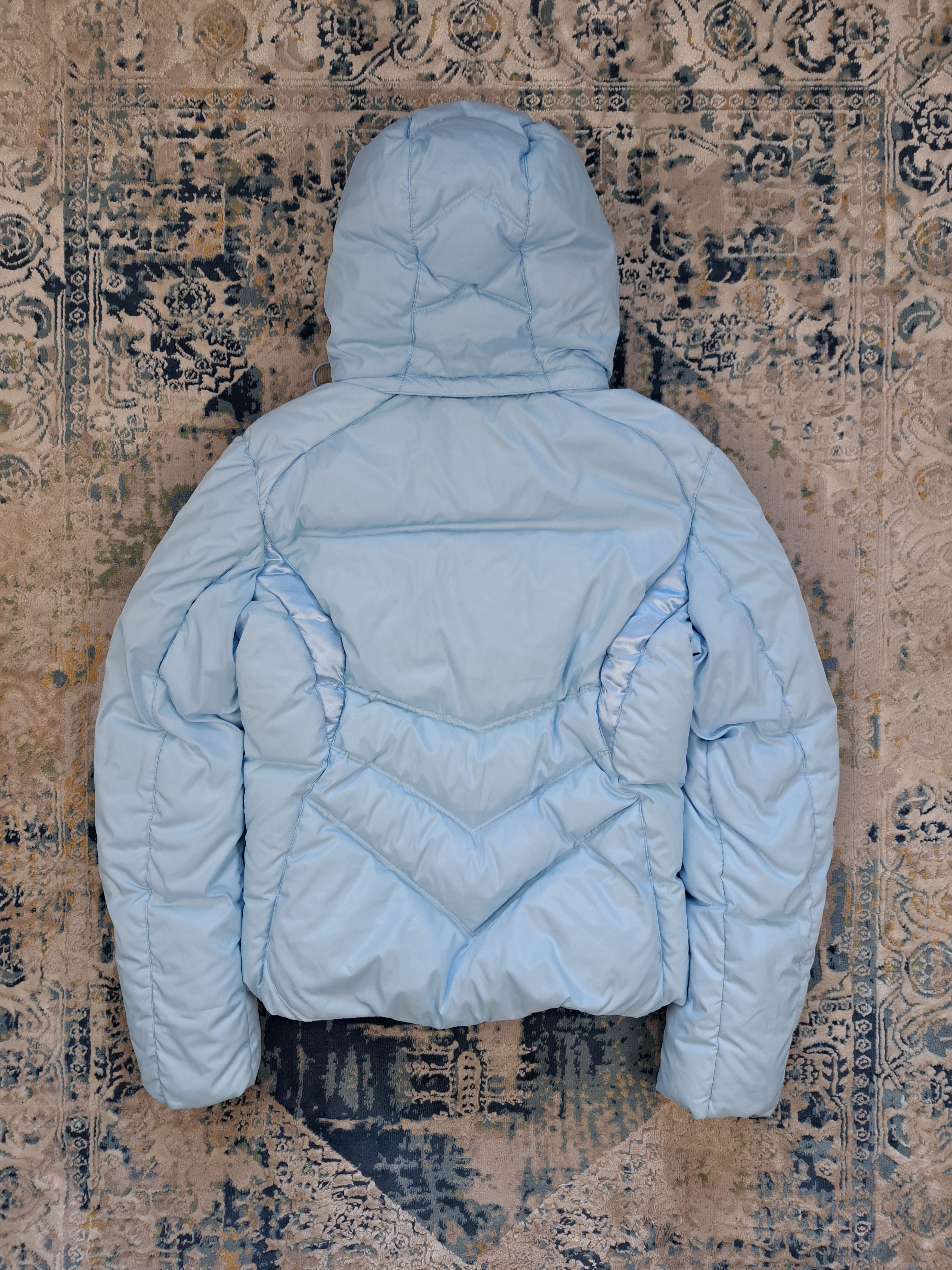 Nike Vintage 00s Nike Baby Blue Down Jacket y2k Gorpcore ACG Size M / US 6-8 / IT 42-44 - 10 Thumbnail