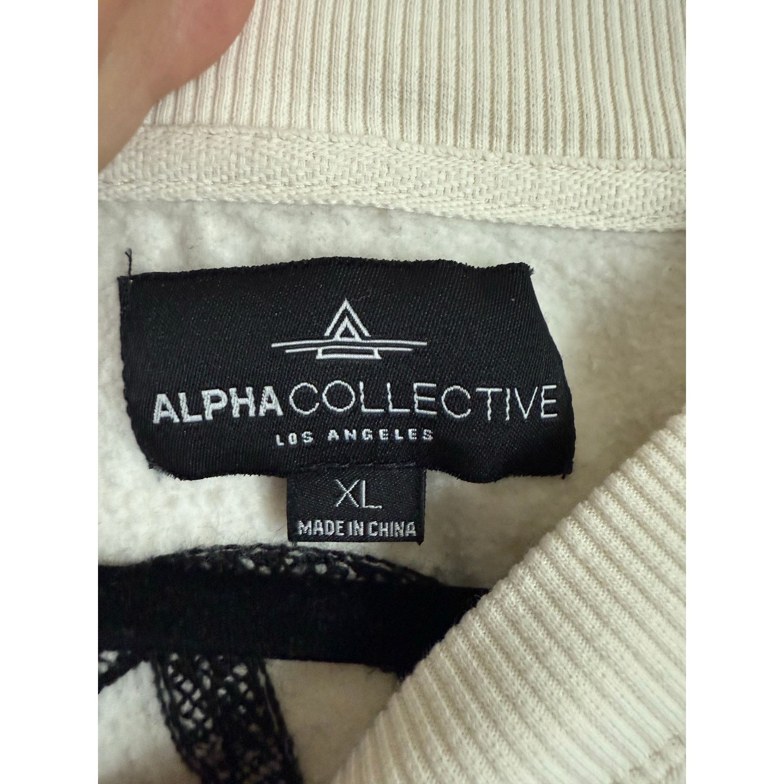Other Alpha Collective Graphic Crewneck XL Retro Peace Sweatshirt Size XL / US 12-14 / IT 48-50 - 3 Thumbnail