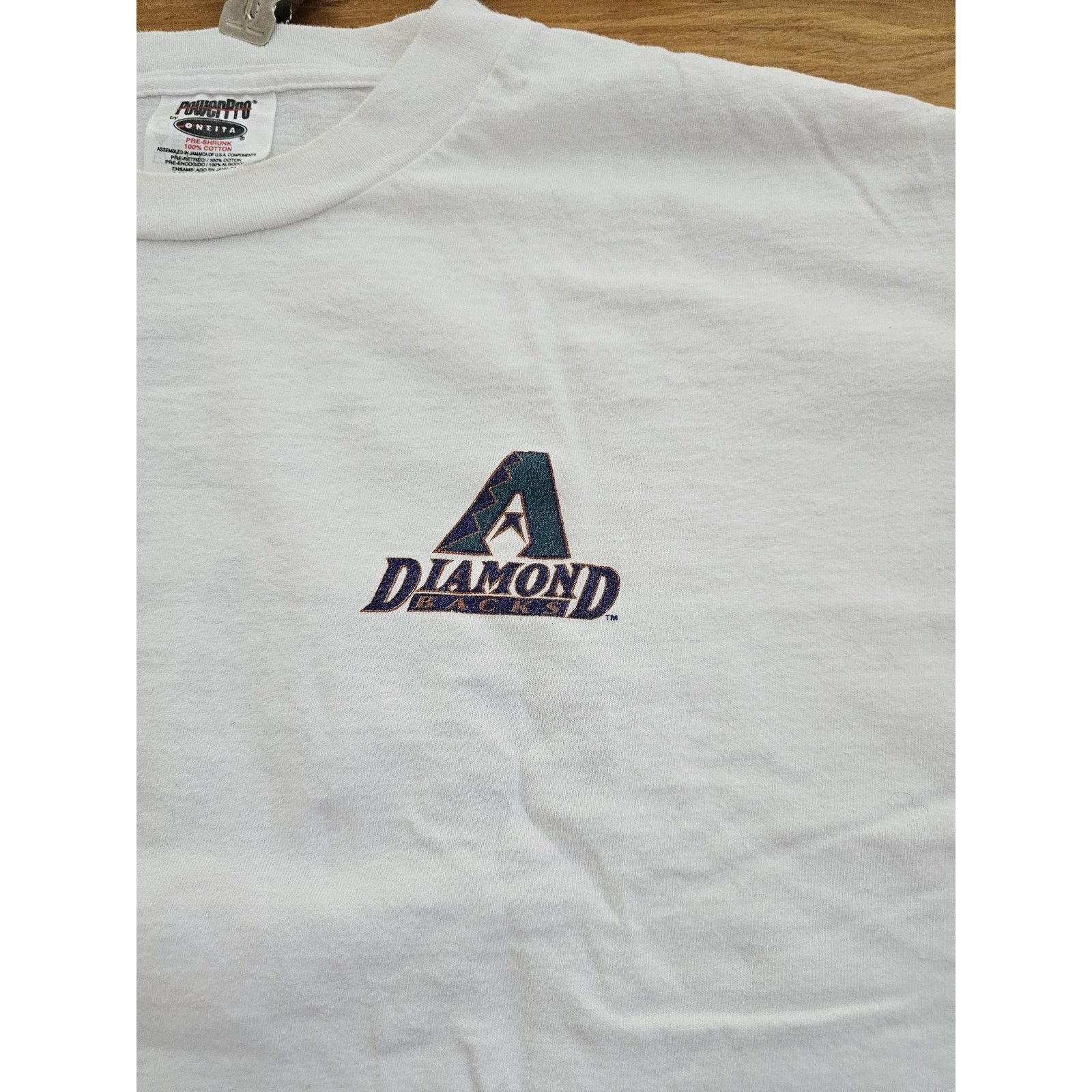 Other Arizona Diamondbacks Strike Zone Rattlesnake White Shirt XL Size US XL / EU 56 / 4 - 4 Thumbnail
