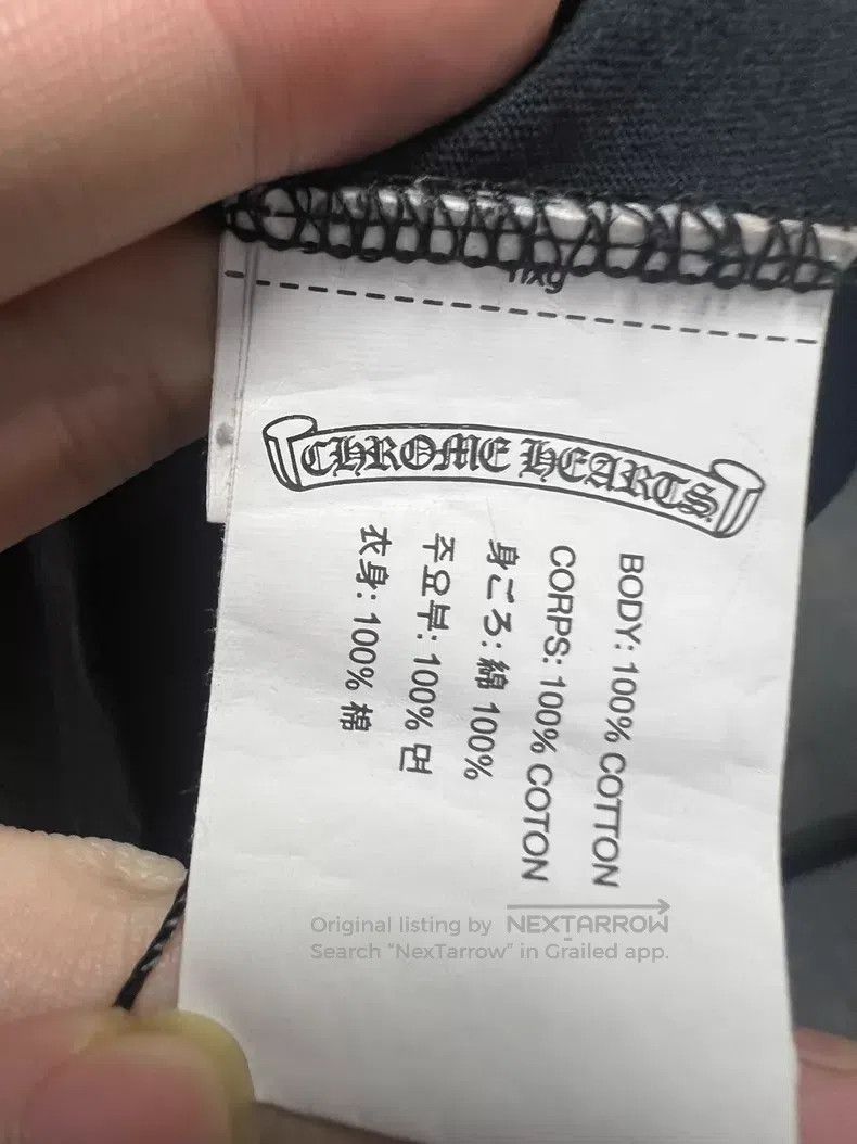 Chrome Hearts CHROME HEARTS Size M Black long-sleeve T-shirt Size US M / EU 48-50 / 2 - 5 Thumbnail