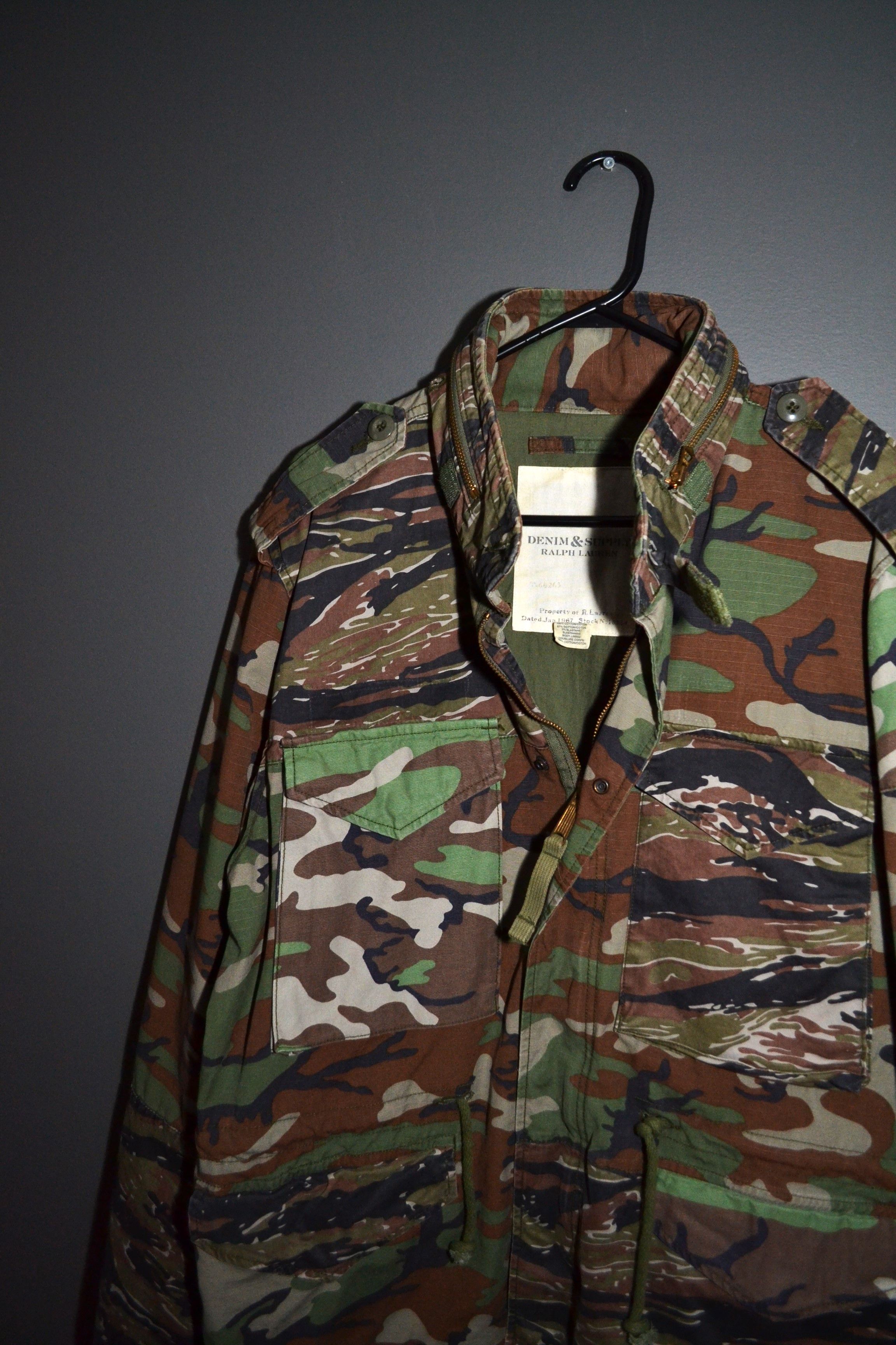 Denim & Supply Ralph Lauren × Ralph Lauren Ralph Lauren Denim and Supply Patchwork M65 Field Jacket RRL Size US M / EU 48-50 / 2 - 1 Thumbnail