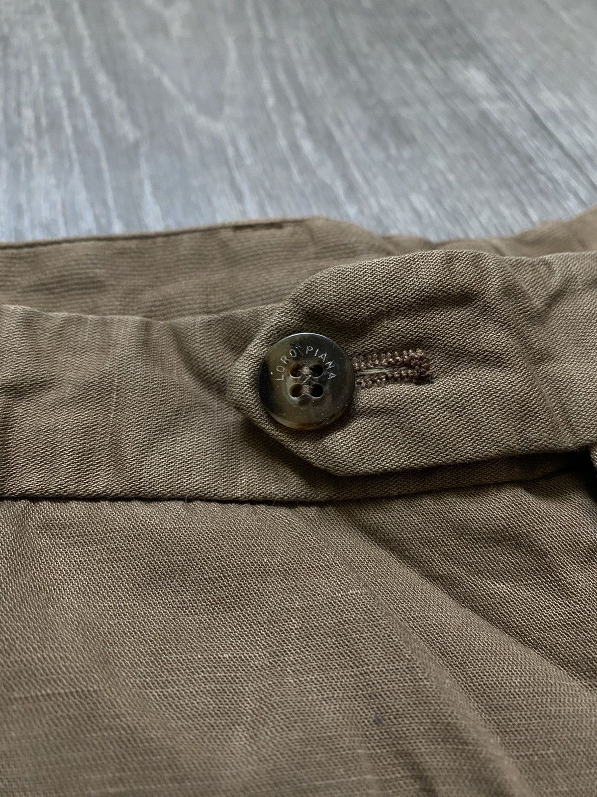 Loro Piana Loro Piana Chocolate Cotton Chino Pants Trousers Jeans Denim Size US 36 / EU 52 - 9 Thumbnail