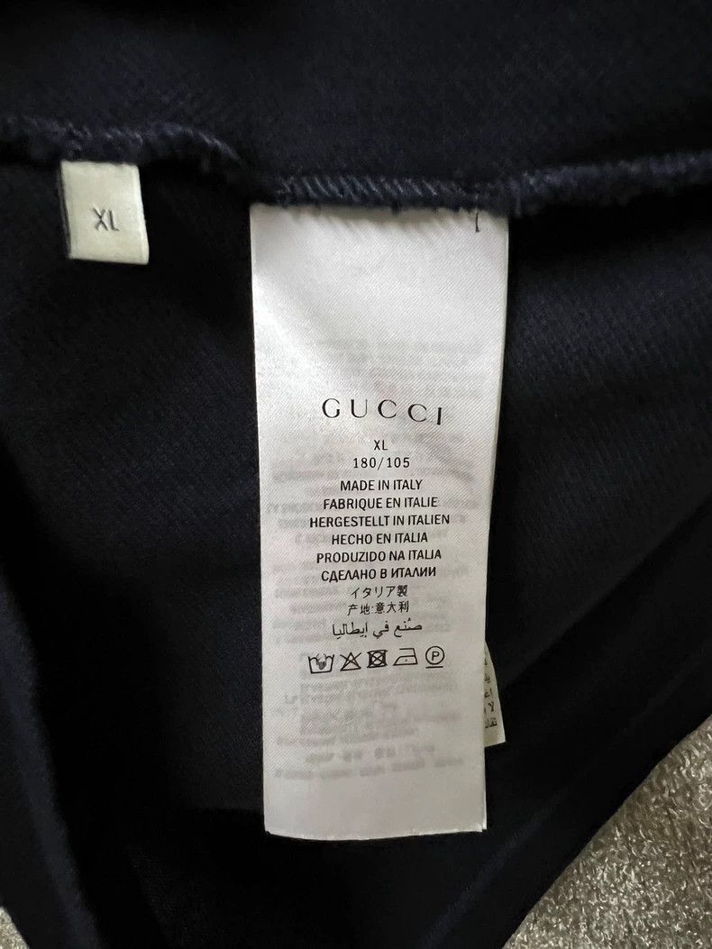 Gucci Gucci Men's short-sleeved T-shirt polo shirt 2503-Nextarrow Size US XL / EU 56 / 4 - 5 Thumbnail