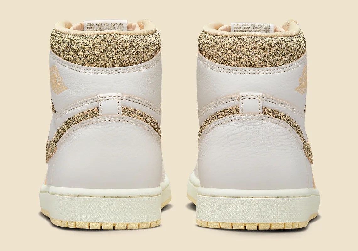 Jordan Brand × Nike AJ1 HiGH CRAFT ViBRATiONS OF NAiJA SAiL PALE VANiLLA CREAM Size US 9.5 / EU 42-43 - 22 Thumbnail