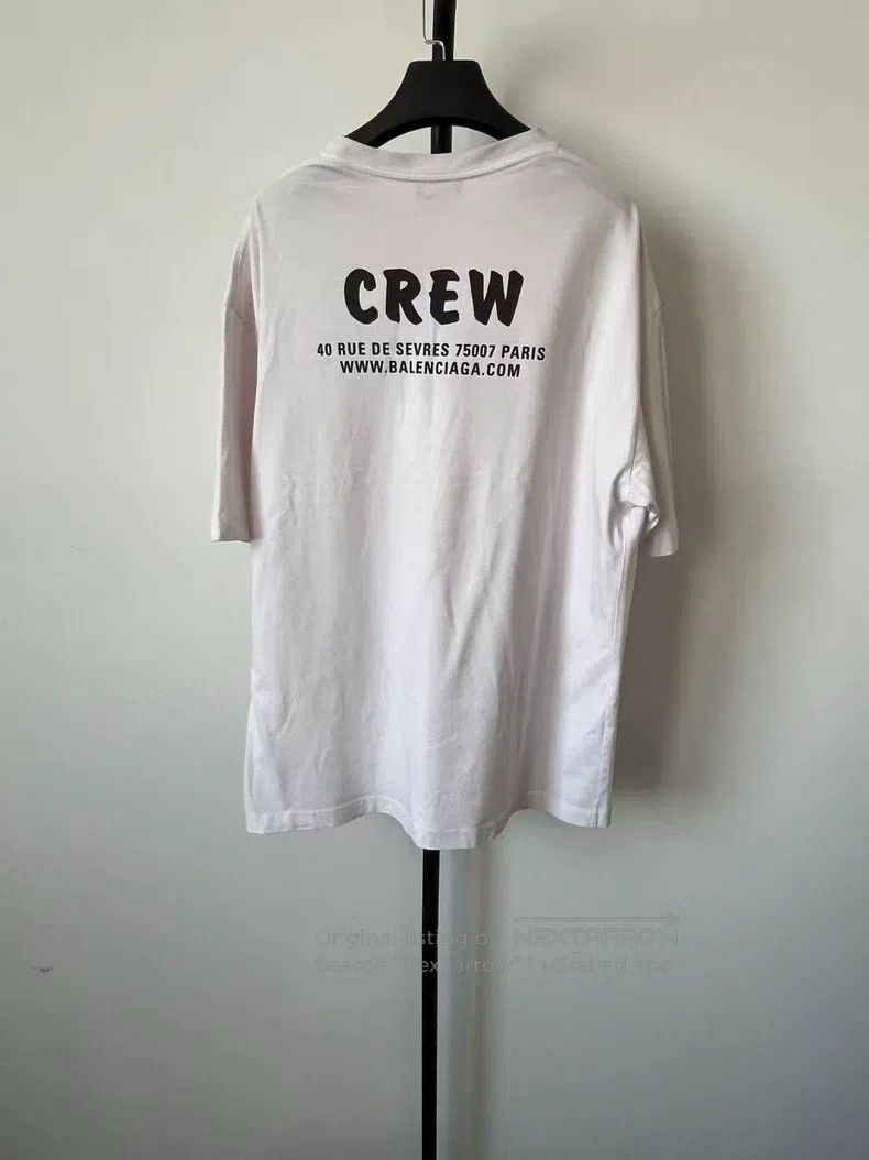 Balenciaga Balenciaga Letter print round neck short-sleeve T-shirt, r Size US M / EU 48-50 / 2 - 2 Thumbnail