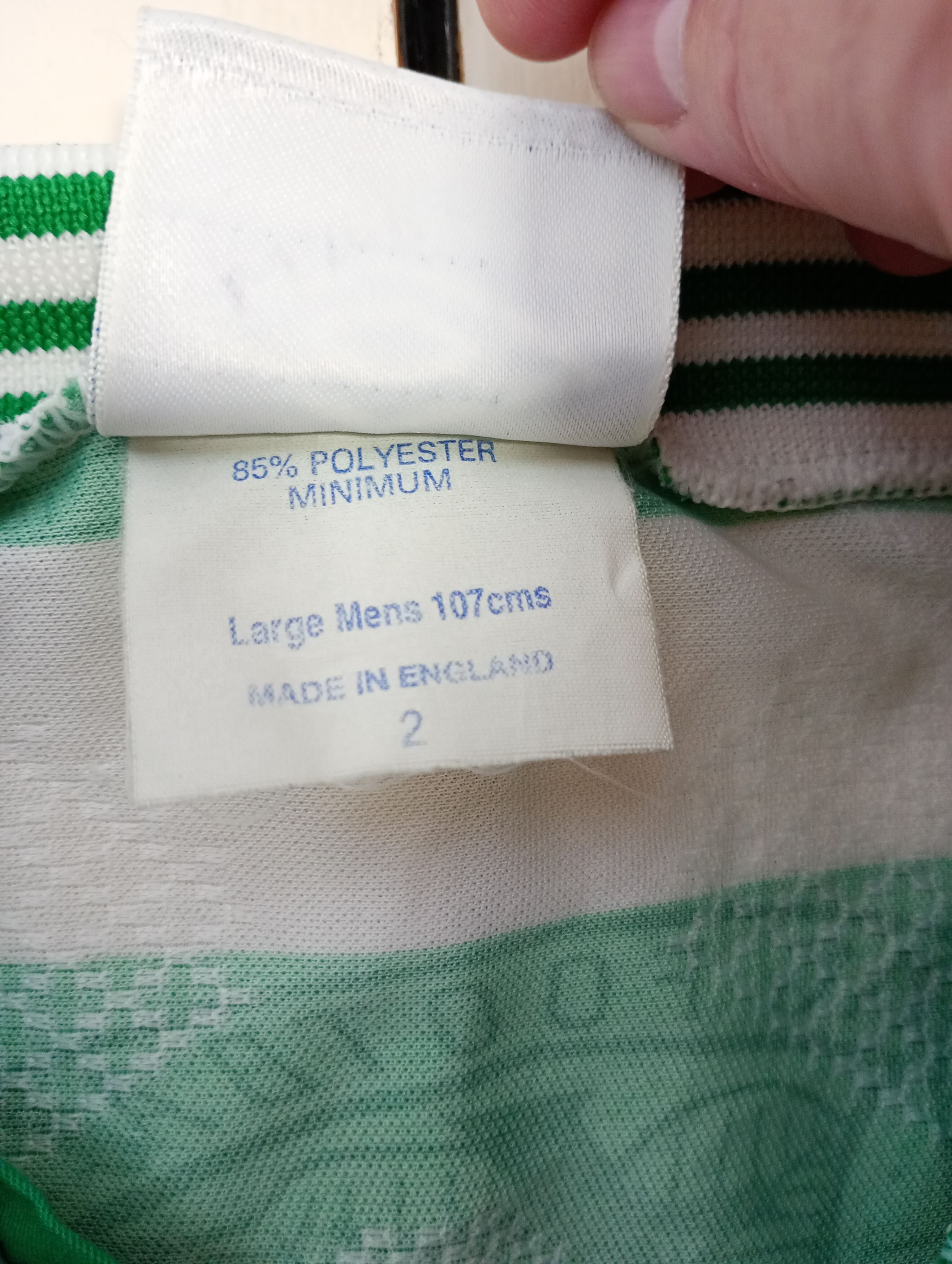Umbro Umbro Celtic FC Home Jersey 1995-1997 Size US L / EU 52-54 / 3 - 13 Thumbnail