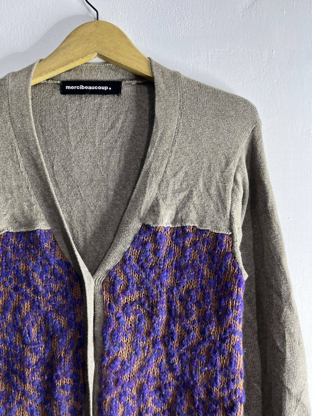 mercibeaucoup Mercibeaucoup issey polkadot cardigan Size US M / EU 48-50 / 2 - 2 Thumbnail