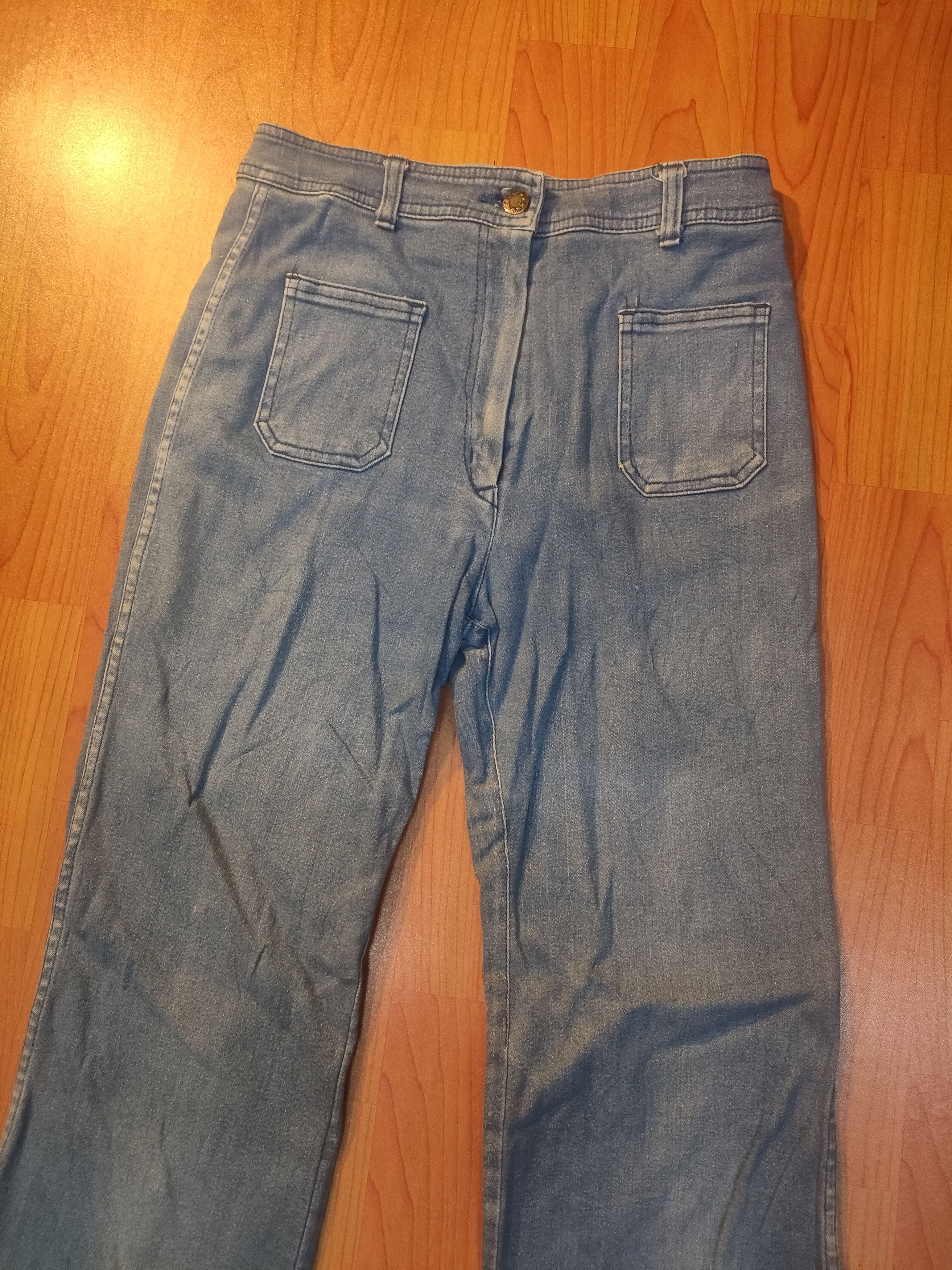 If Six Was Nine × Japanese Brand Vintage Elvis Flare Jeans Size US 27 - 7 Thumbnail