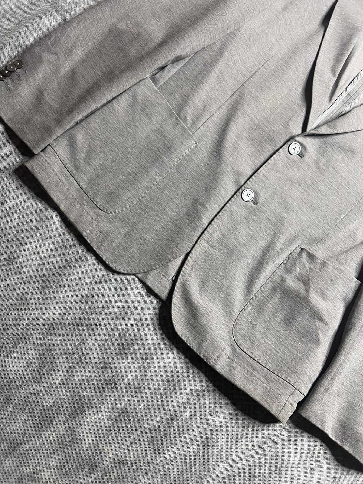 Hugo Boss Hugo Boss Blazer Jacket Gray Size 40R - 4 Thumbnail