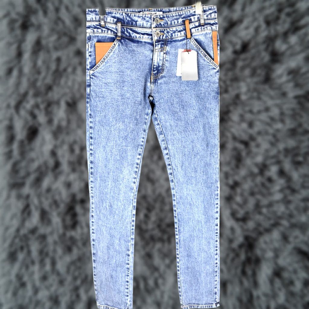 Desigual DESIGUAL Jeans Men W32 Faded Slim Fit Zip Fly Blue Size US 32 / EU 48 - 1 Thumbnail