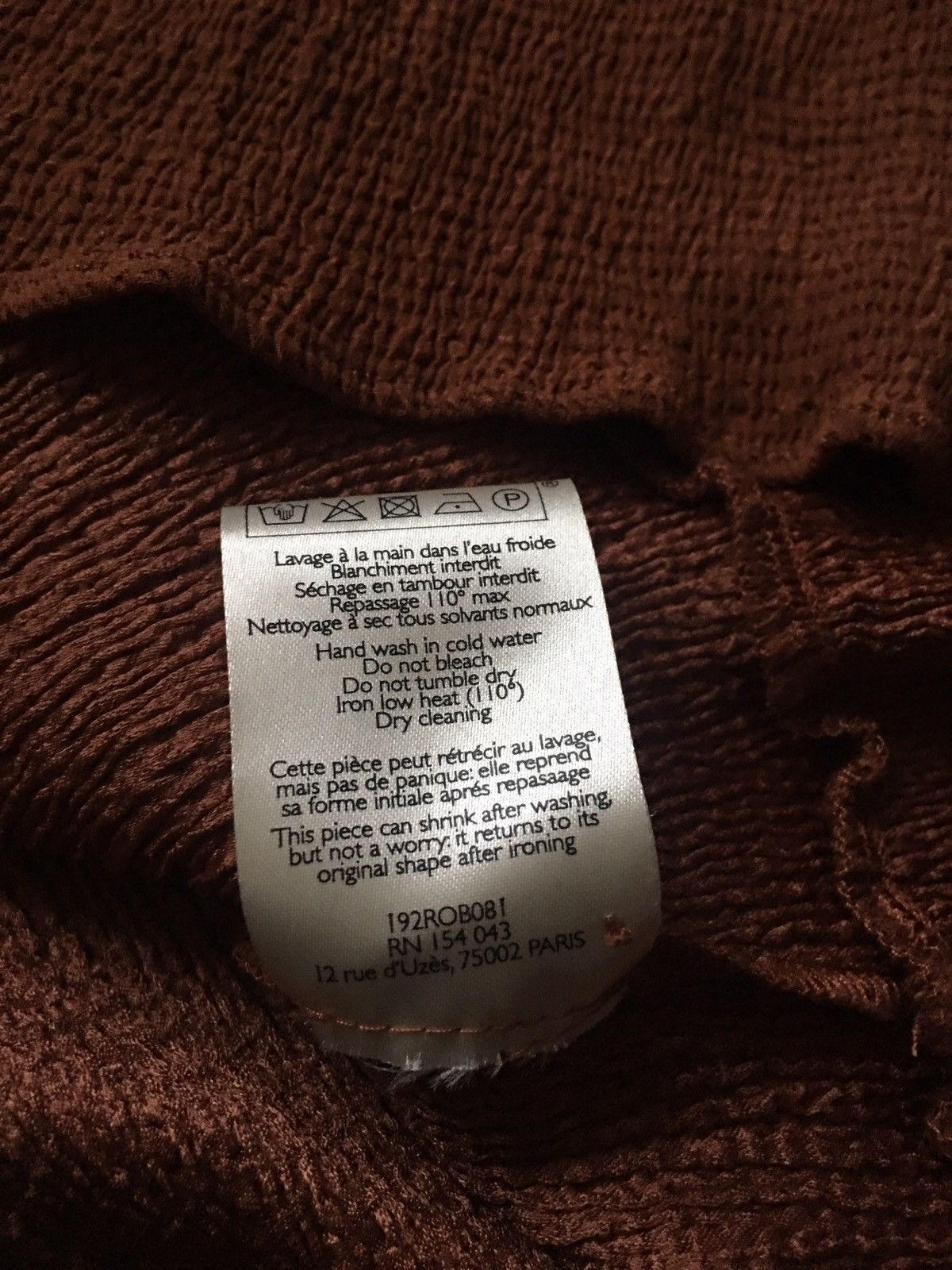 Sezane Sezane Hazelnut Brown Selena Dress Size FR 36 Size S / US 4 / IT 40 - 12 Thumbnail