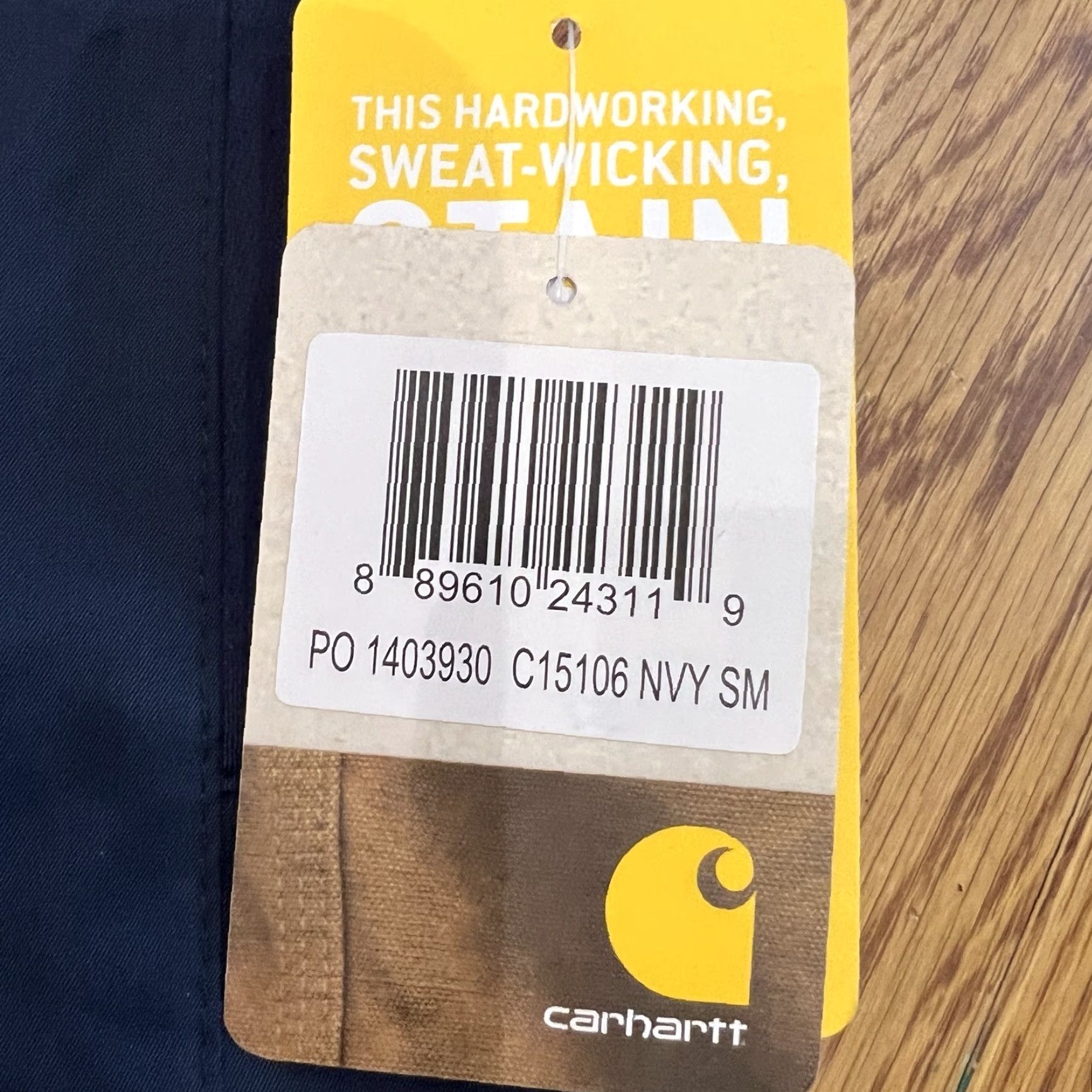 Carhartt VINTAGE Carhartt Men's Scrub Top V-Neck Blue Small Medical Nurse Doctor Size US S / EU 44-46 / 1 - 3 Thumbnail