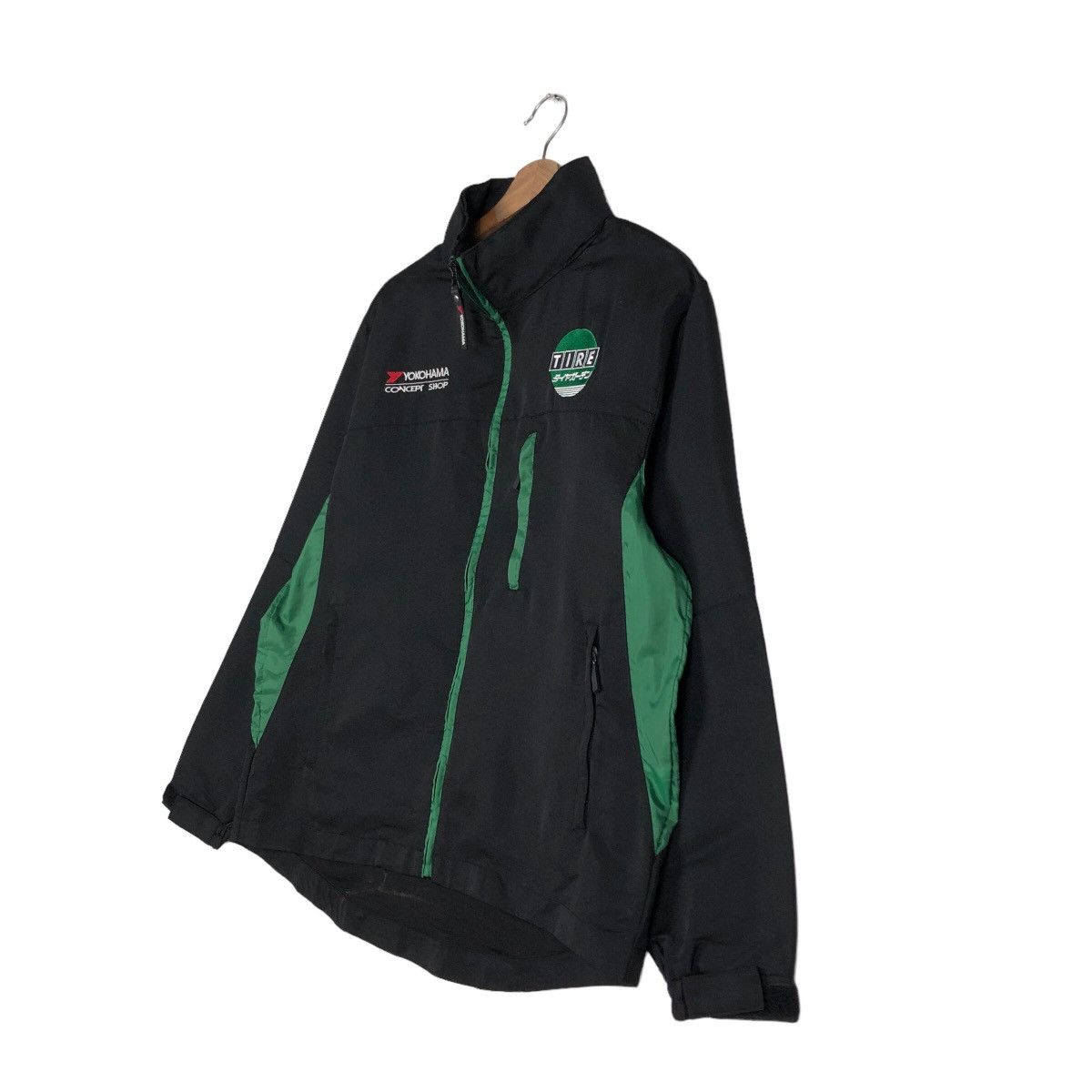 Japanese Brand 🔥Vintage Racing Work Jacket Yokohama Tire Big Logo Size US M / EU 48-50 / 2 - 2 Thumbnail