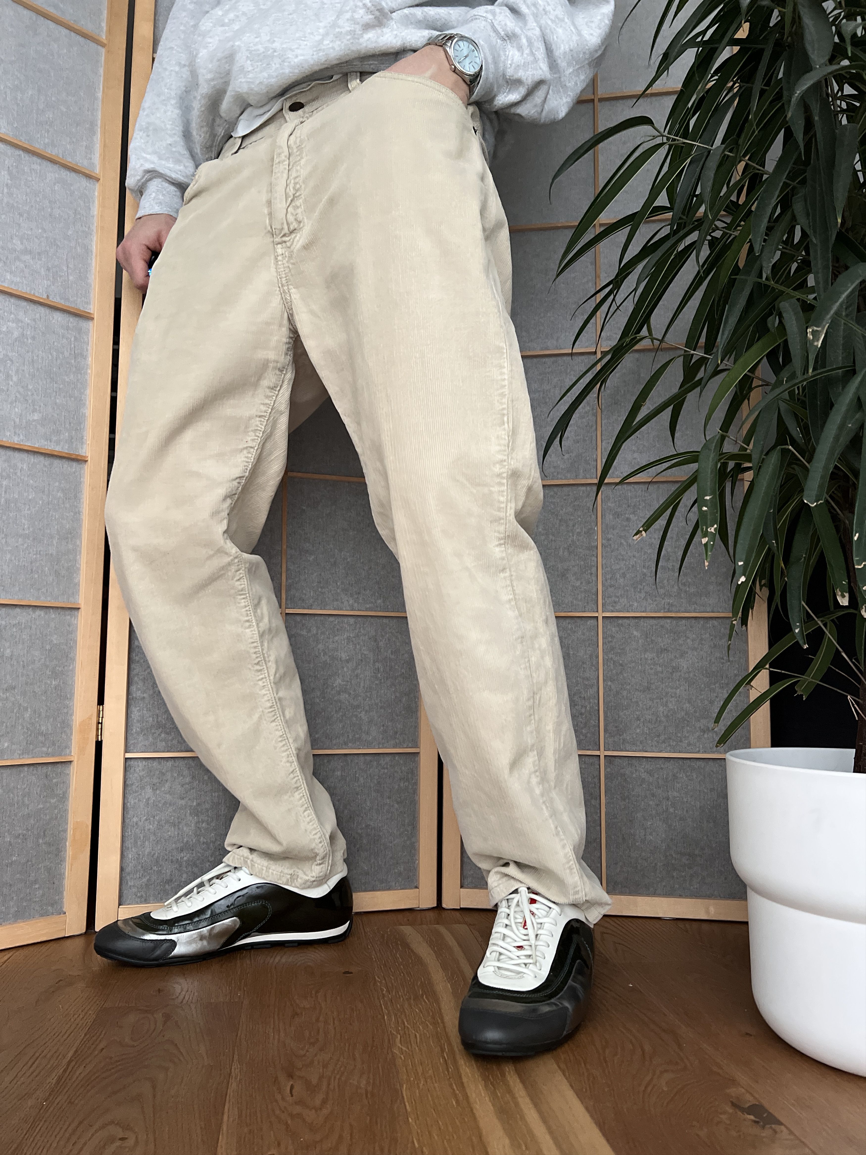 Levi's Vintage Clothing Levis 751 vintage 00s corduroy velvet straight regular pants Size US 36 / EU 52 - 6 Thumbnail