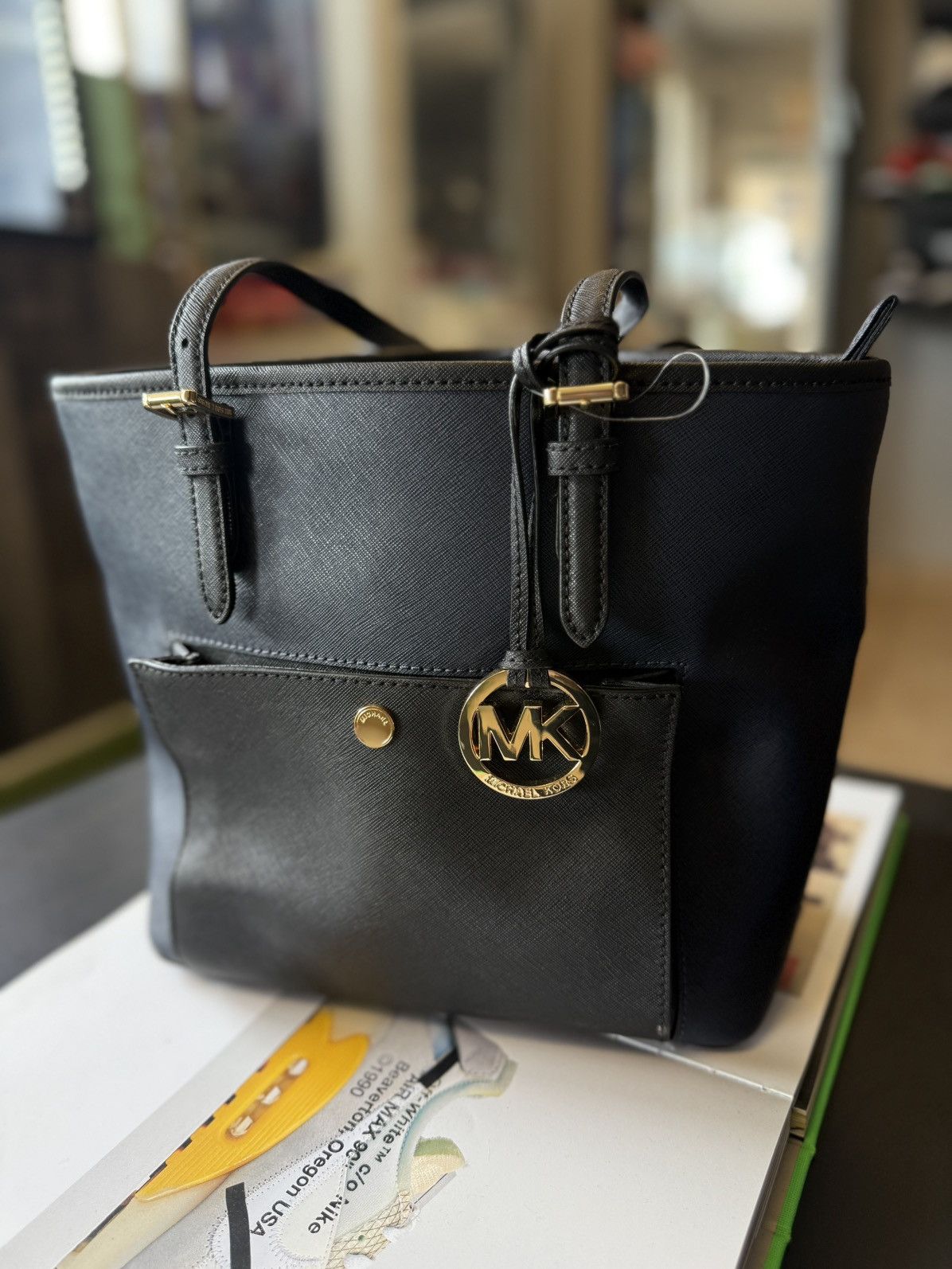 Michael Kors Women’s Michael Kors Purse Blue Brand New Size ONE SIZE - 2 Thumbnail