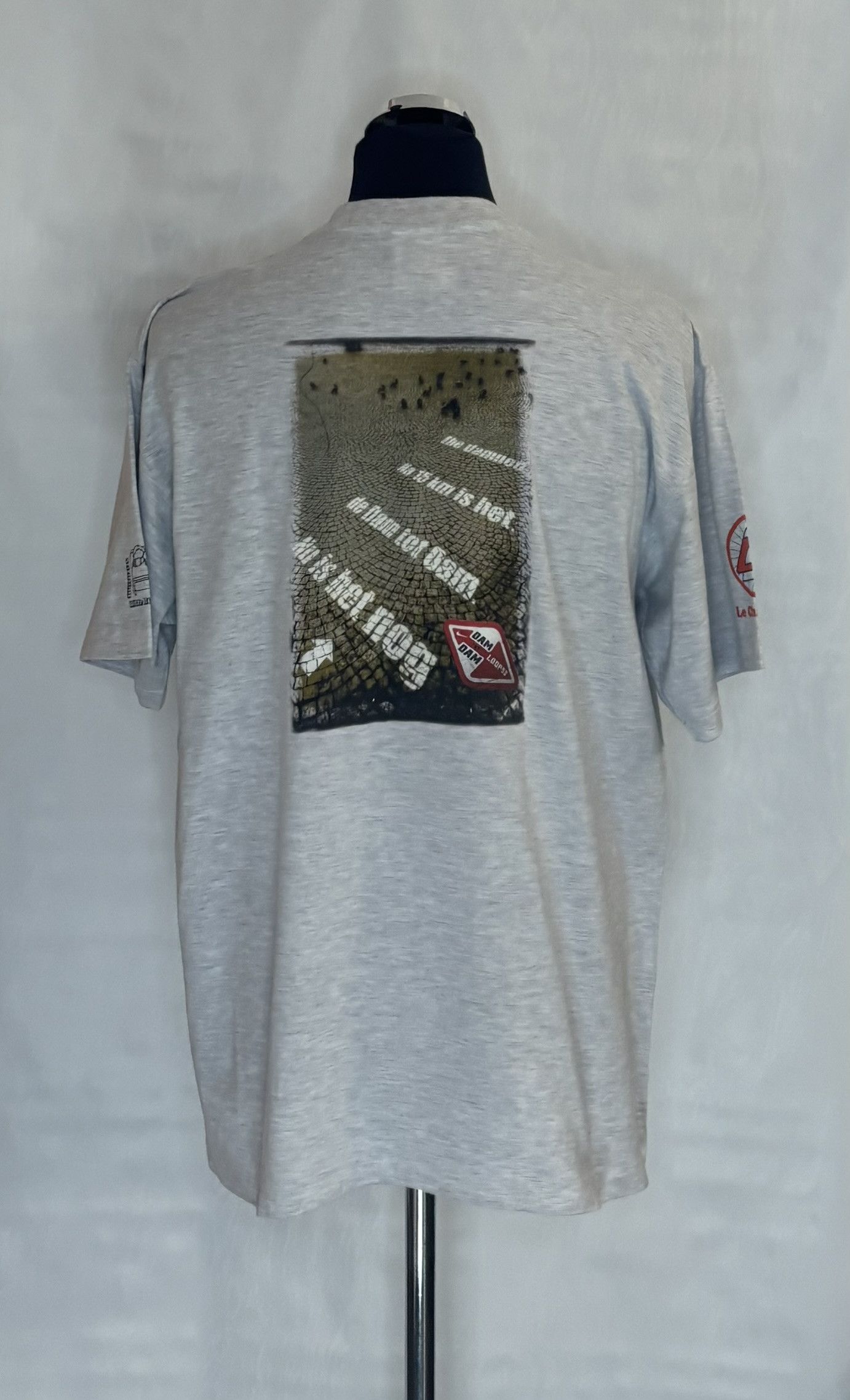 Nike Nike Vintage 90s Dam Tot Dam Loop T-shirt 98' Size. L Size US XL / EU 56 / 4 - 2 Thumbnail