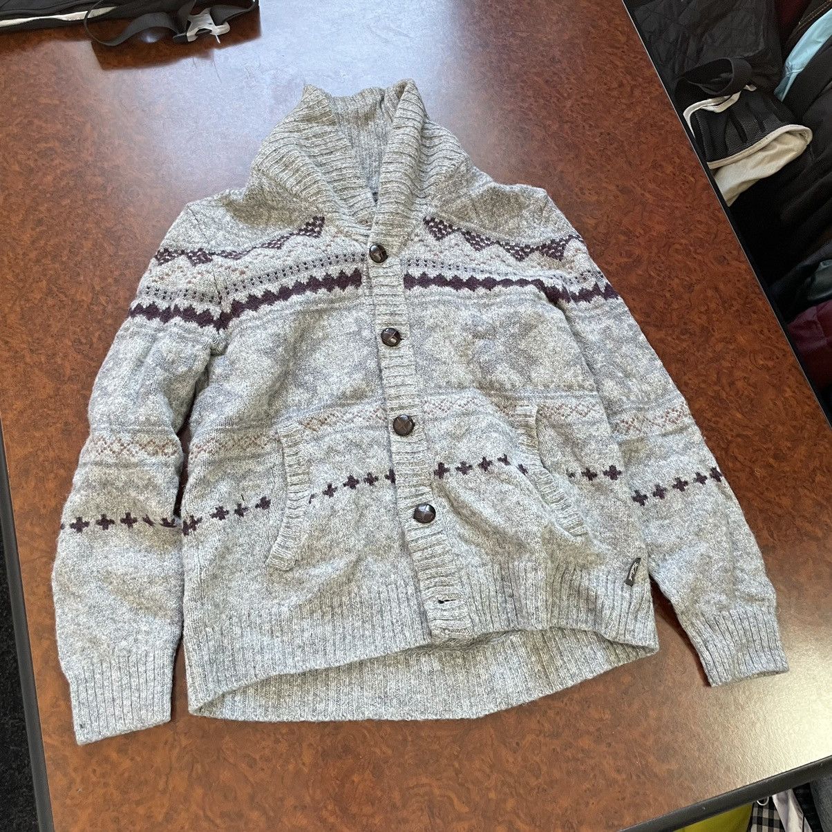 Vintage × Woolrich Woolen Mills Woolrich 90s sweater wool cashmere navajo aztek old cardigan Size US M / EU 48-50 / 2 - 1 Thumbnail