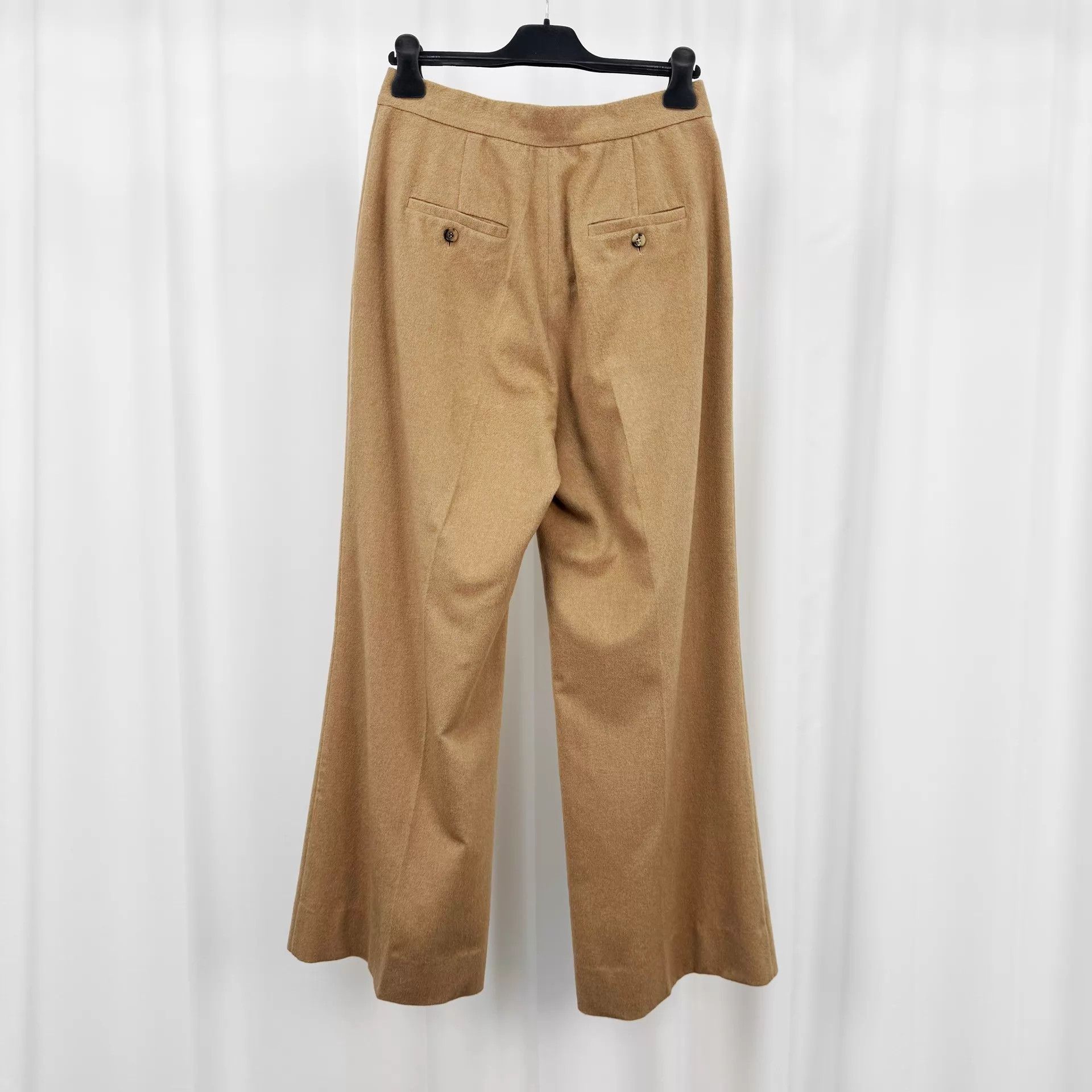 Max Mara Max Mara Camel Cashmere Chinos 44 Mint Size 32" / US 10 / IT 46 - 2 Thumbnail