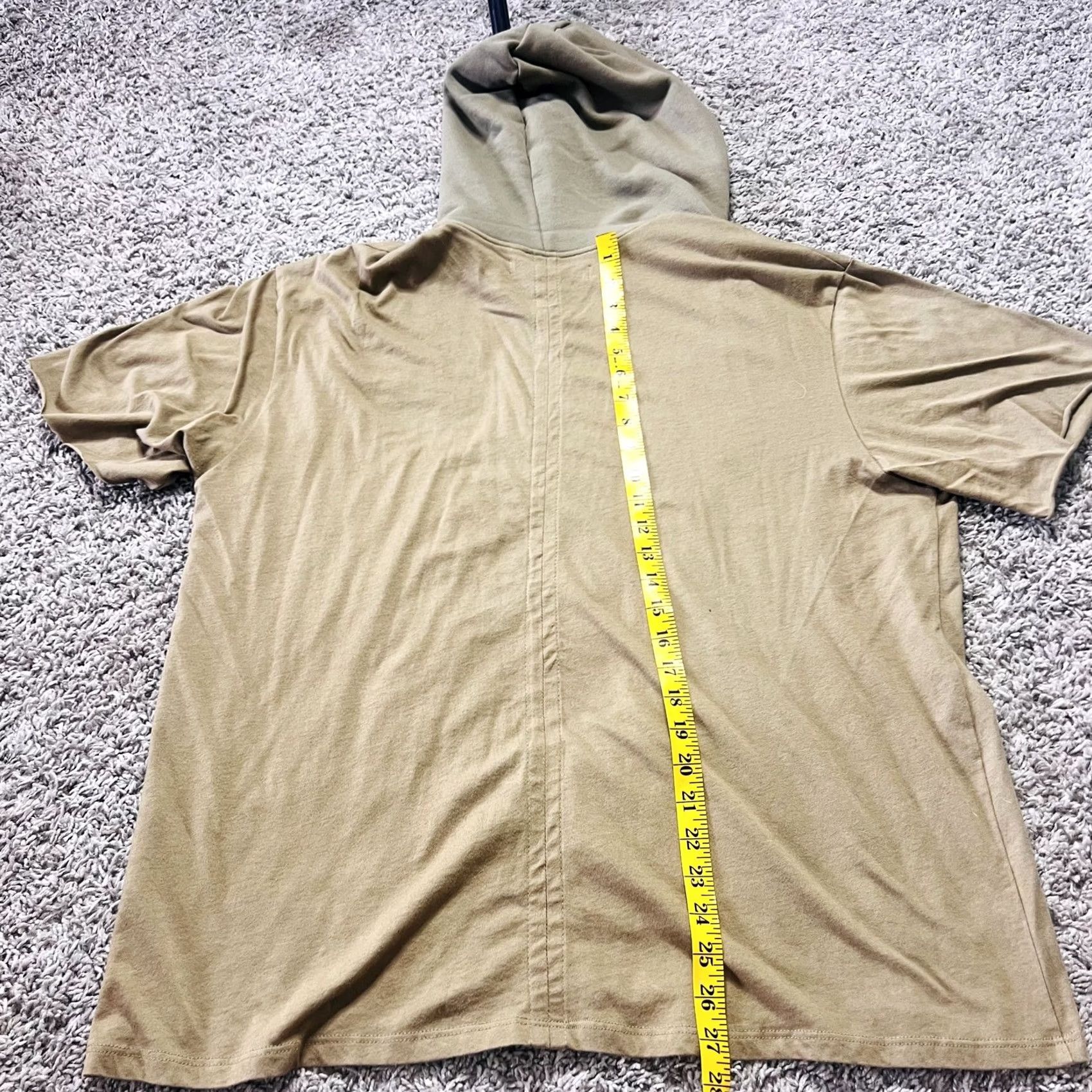 Vintage VINTAGE Mr. Completely Los Angeles Hoodie Green Flow Oversized T Shirt M Men Green 2000s Mens Size US M / EU 48-50 / 2 - 4 Thumbnail