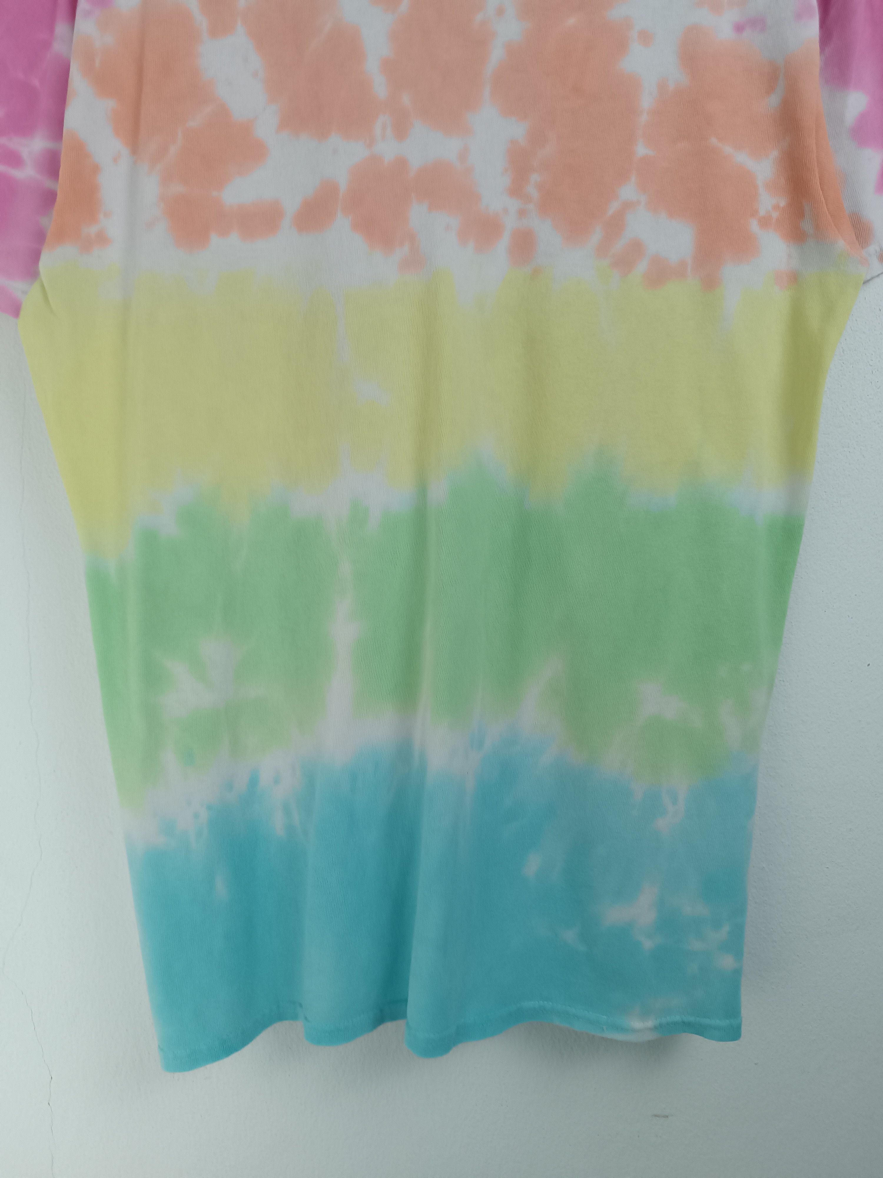 Liquid Blue VINTAGE WOODSTOCK MUSIC FESTIVAL TIE DYE TEE hippie rock Size US M / EU 48-50 / 2 - 15 Thumbnail