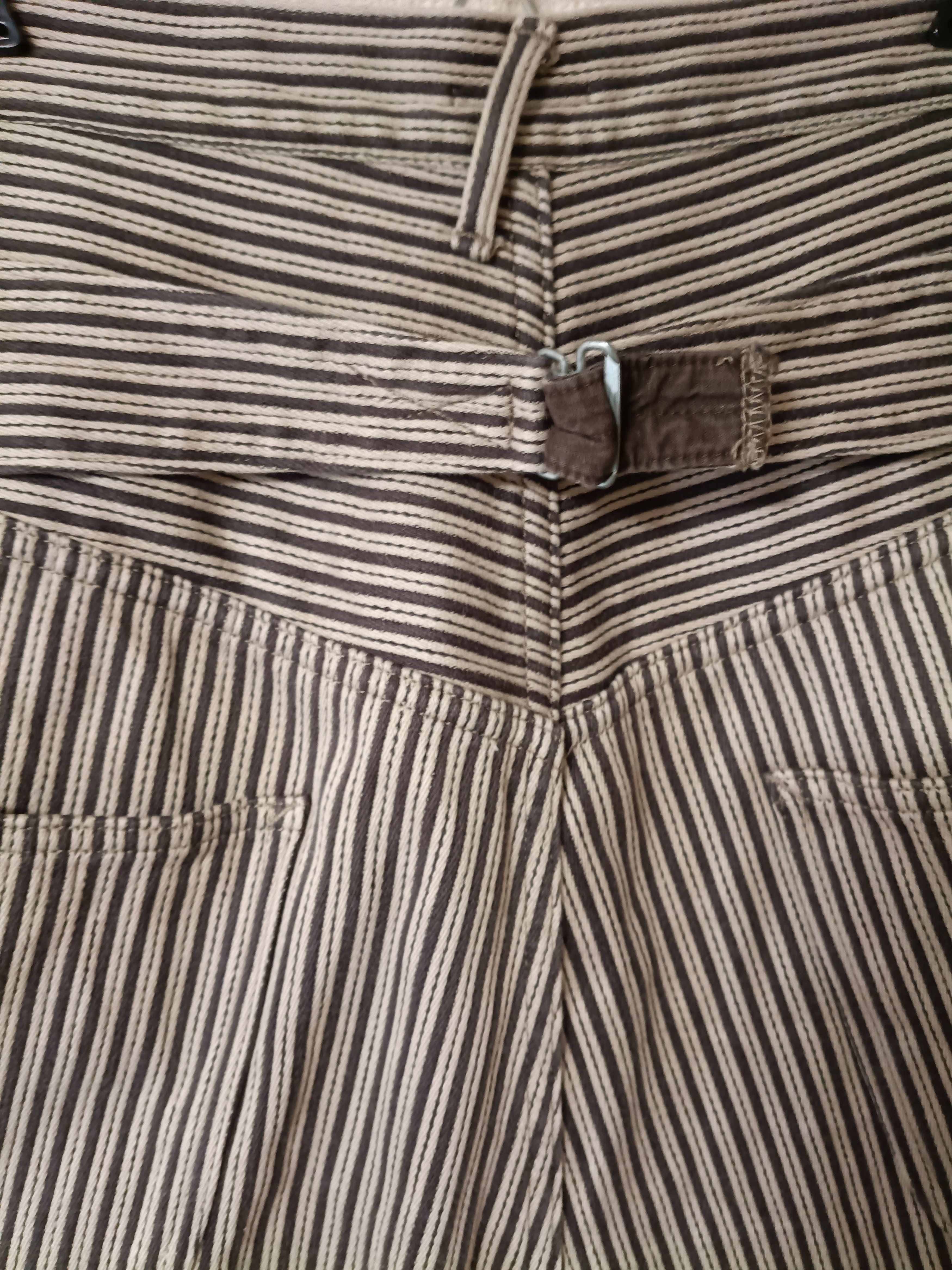 Kapital KAPITAL Striped Sarouel Drop Crotch Pants Japan Size 3 Size US 33 - 6 Thumbnail