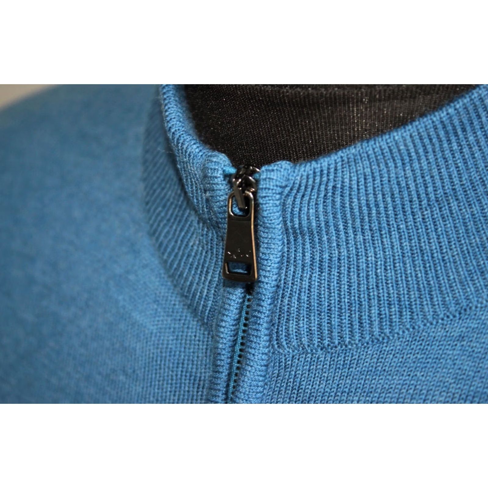 Paul Smith Paul & Shark Jumper Wool Blue XXL Mens Size US XXL / EU 58 / 5 - 2 Thumbnail