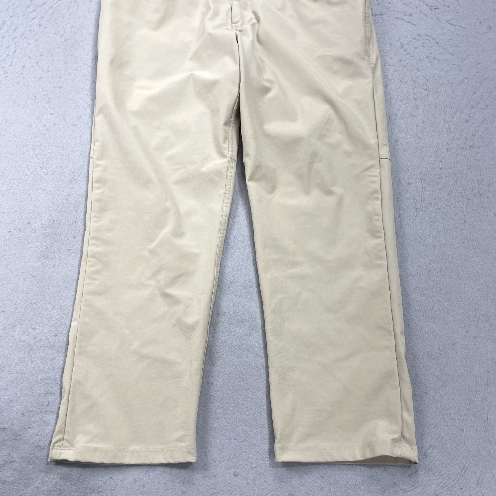 Lululemon Lululemon Pants Mens 34x28 Beige Warpstreme Classic Casual Chino Button 5-Pocket Logo Shirt Size US 34 / EU 50 - 3 Thumbnail