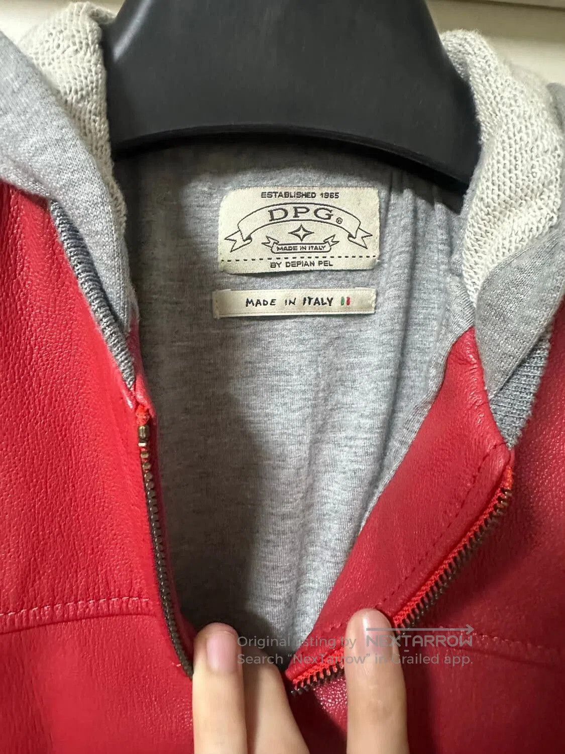 Prada Prada Sport Fit Vintage Leather Jacket. Size US M / EU 48-50 / 2 - 3 Thumbnail