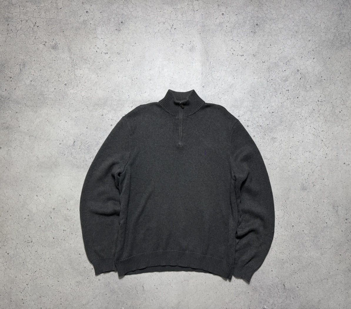 Polo Ralph Lauren Polo Ralph Lauren 1/4 Zip Vintage Sweater Knit Size XL Size US XL / EU 56 / 4 - 3 Thumbnail
