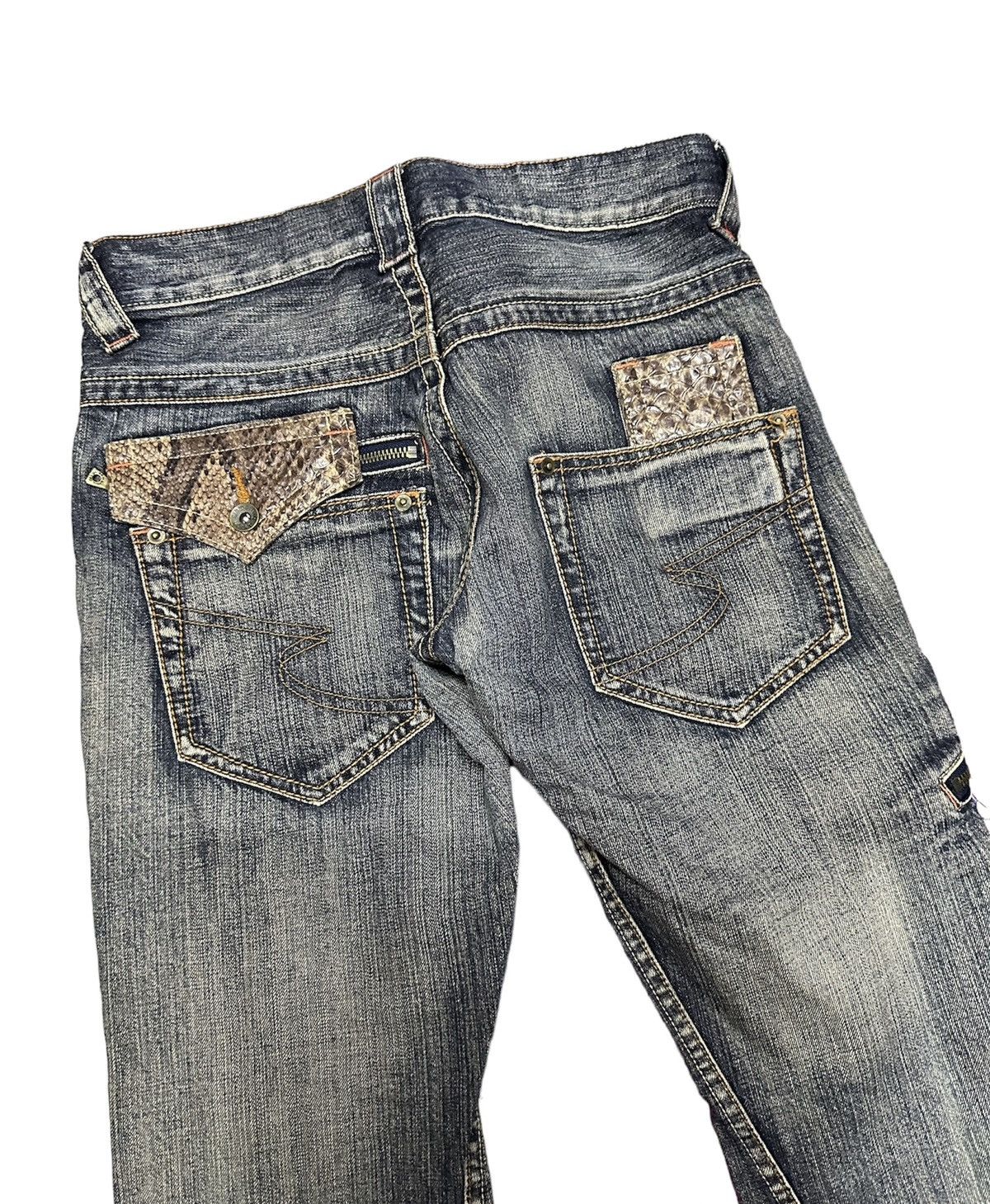 semanticdesign Semantic design flair distressed jeans low rinse Size US 32 / EU 48 - 4 Thumbnail