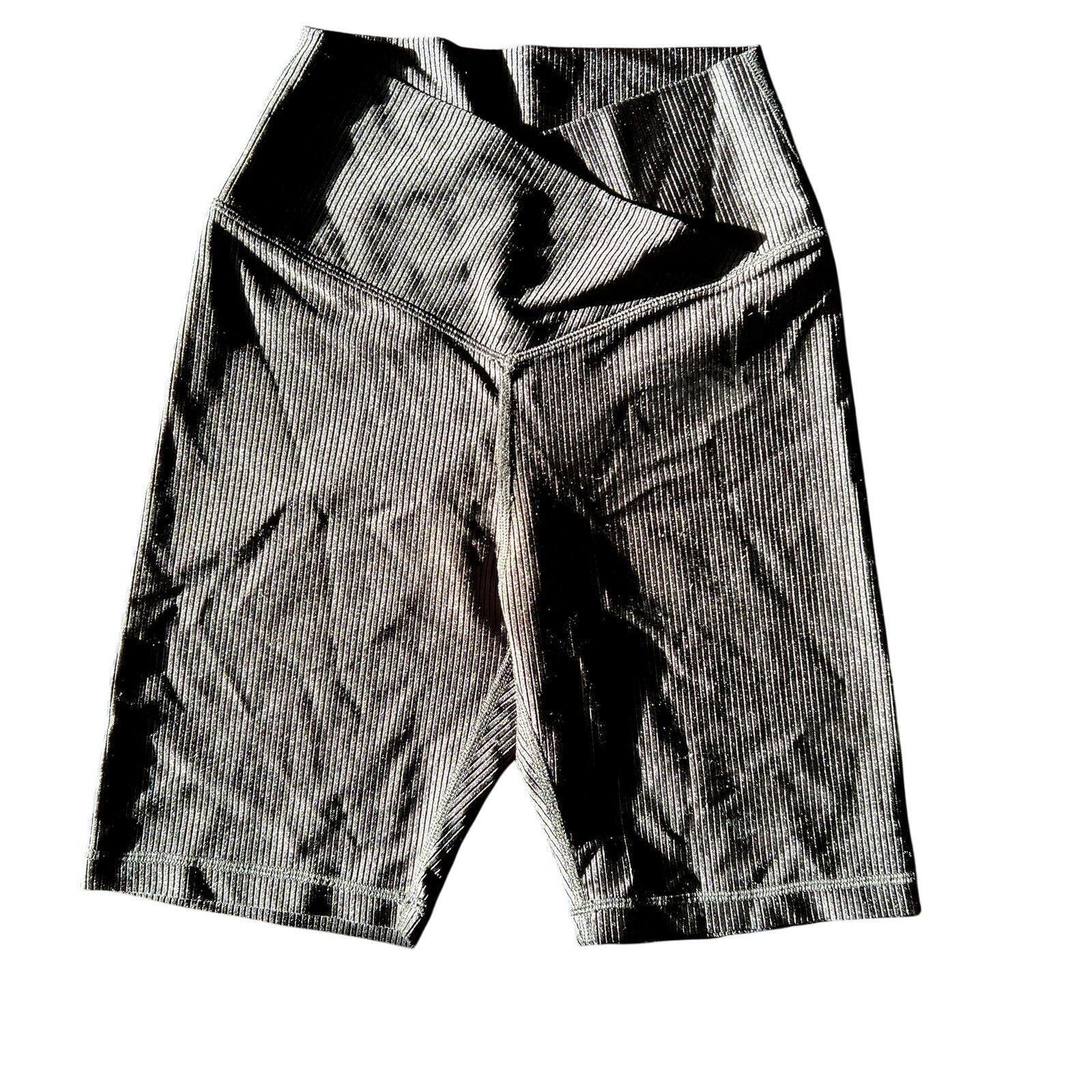 American Eagle Outfitters Ribbed Biker Shorts Size 28" / US 6 / IT 42 - 1 Thumbnail