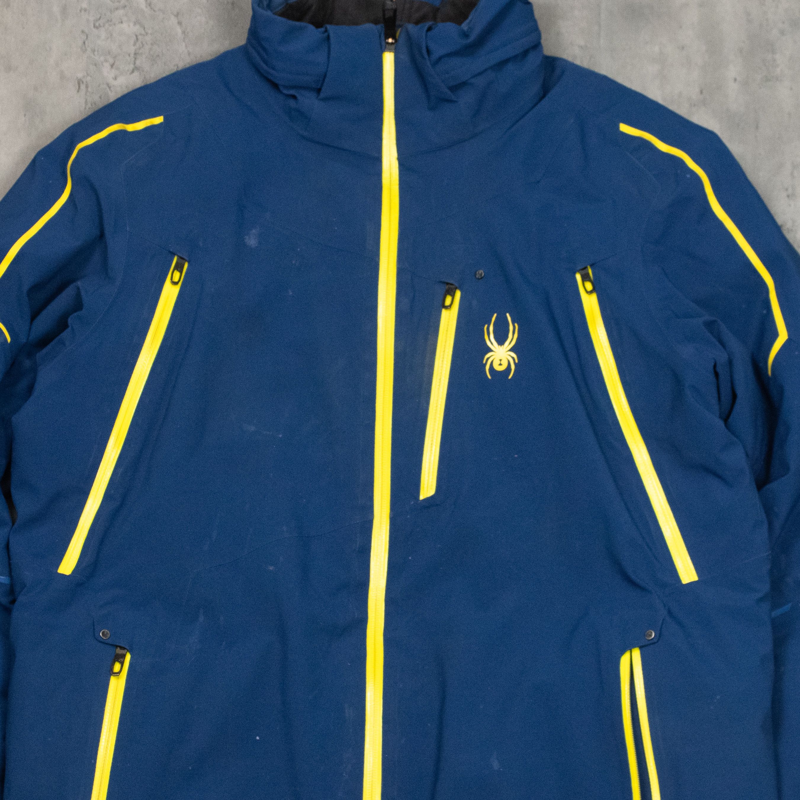 Spyder Spyder Leader GTXC Ski Blue Gore-Tex Jacket Size US M / EU 48-50 / 2 - 5 Thumbnail