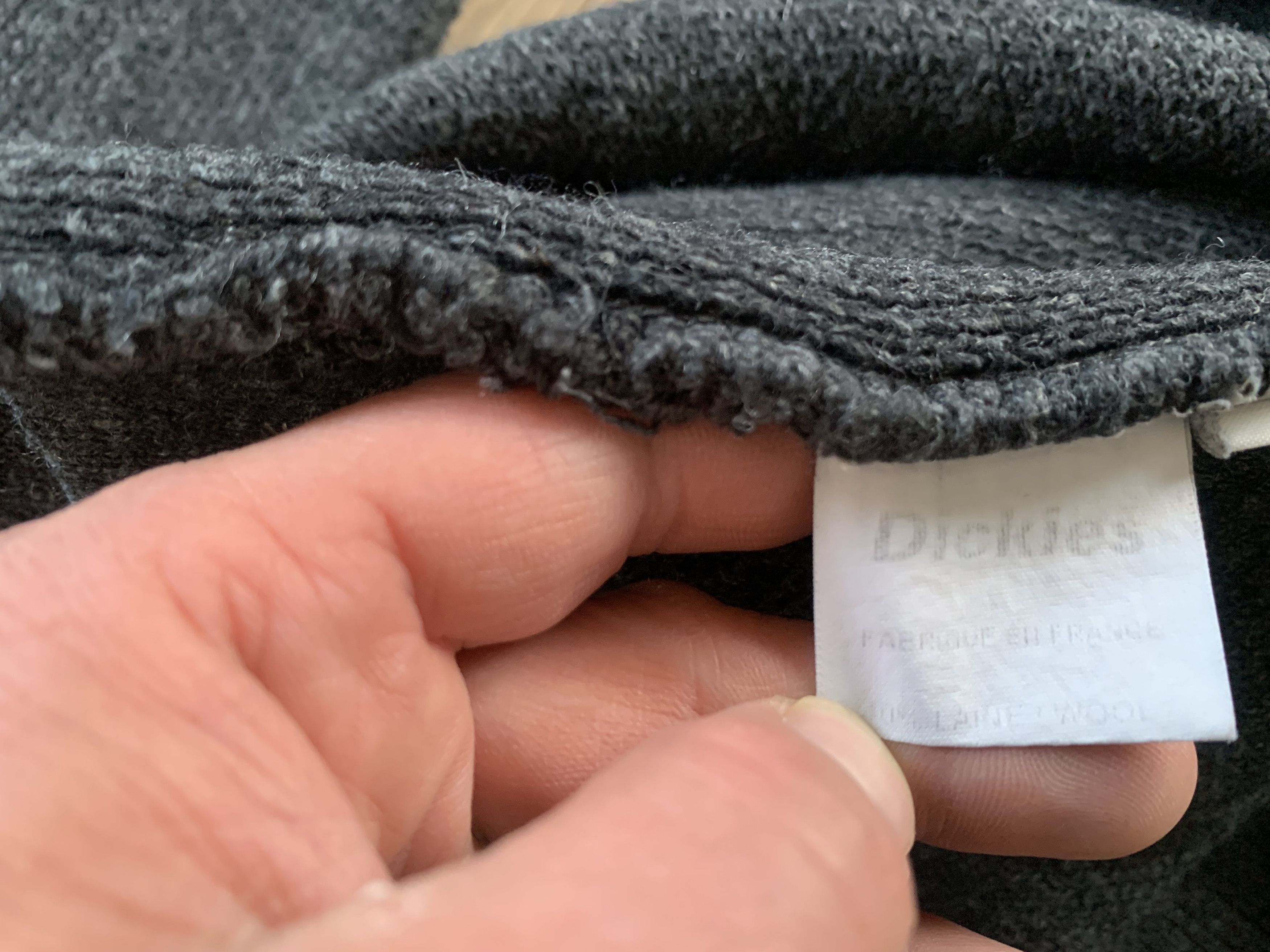 Dickies Dickies Mens Vintage Grey Wool Sweater Crew Neck Jumper Size US M / EU 48-50 / 2 - 9 Thumbnail